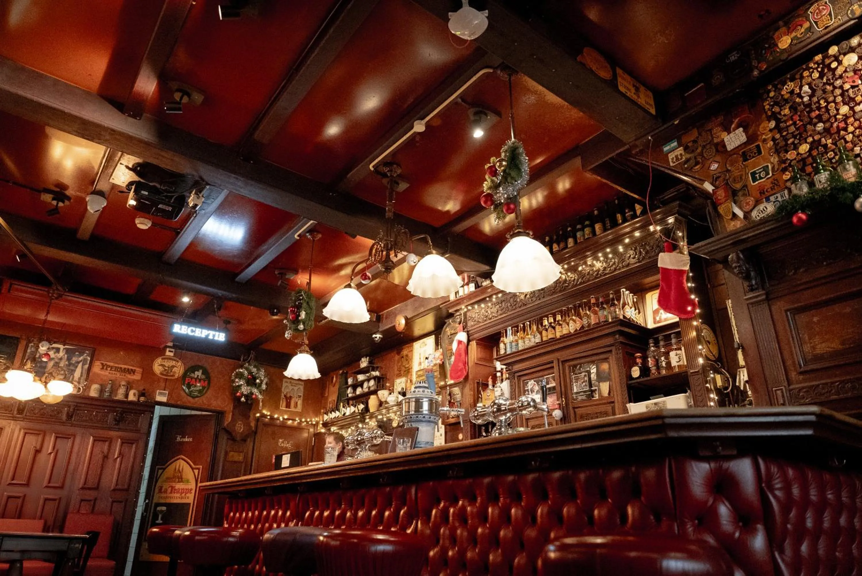 Lobby or reception in The Old Nickel Hotel