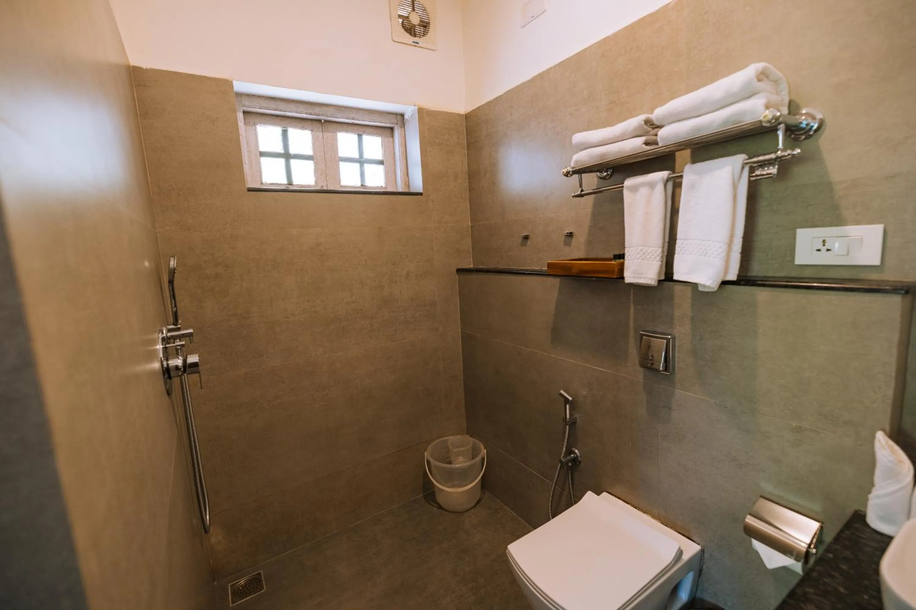 Bathroom in Elixir Woods Luxury Resort And Spa, Munnar