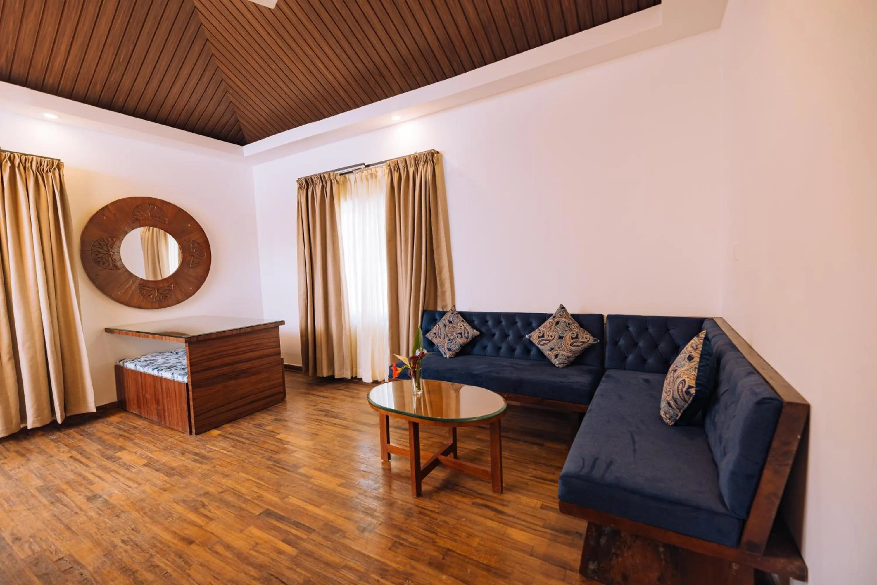 Living room in Elixir Woods Luxury Resort And Spa, Munnar