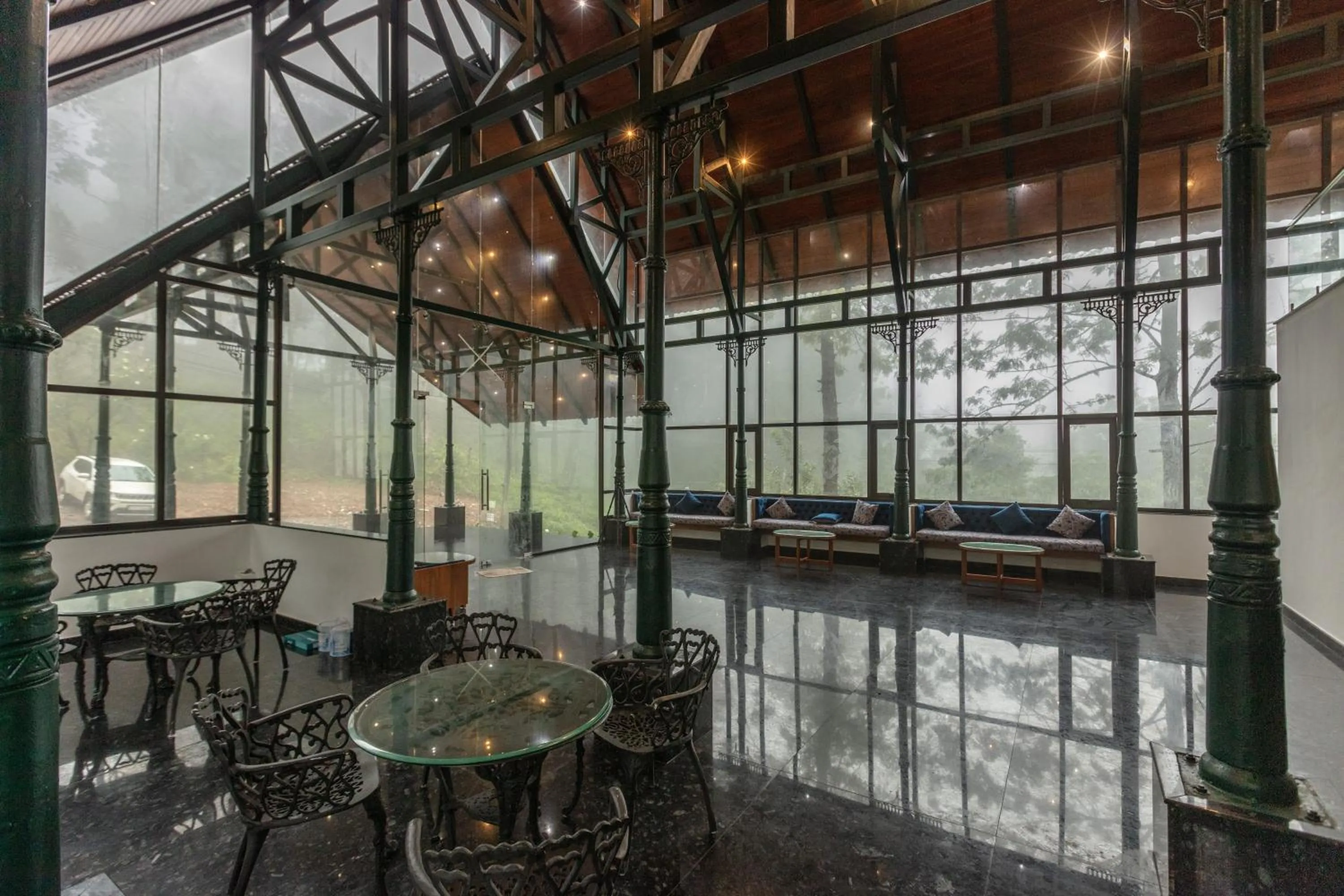 Seating area in Elixir Woods Luxury Resort And Spa, Munnar