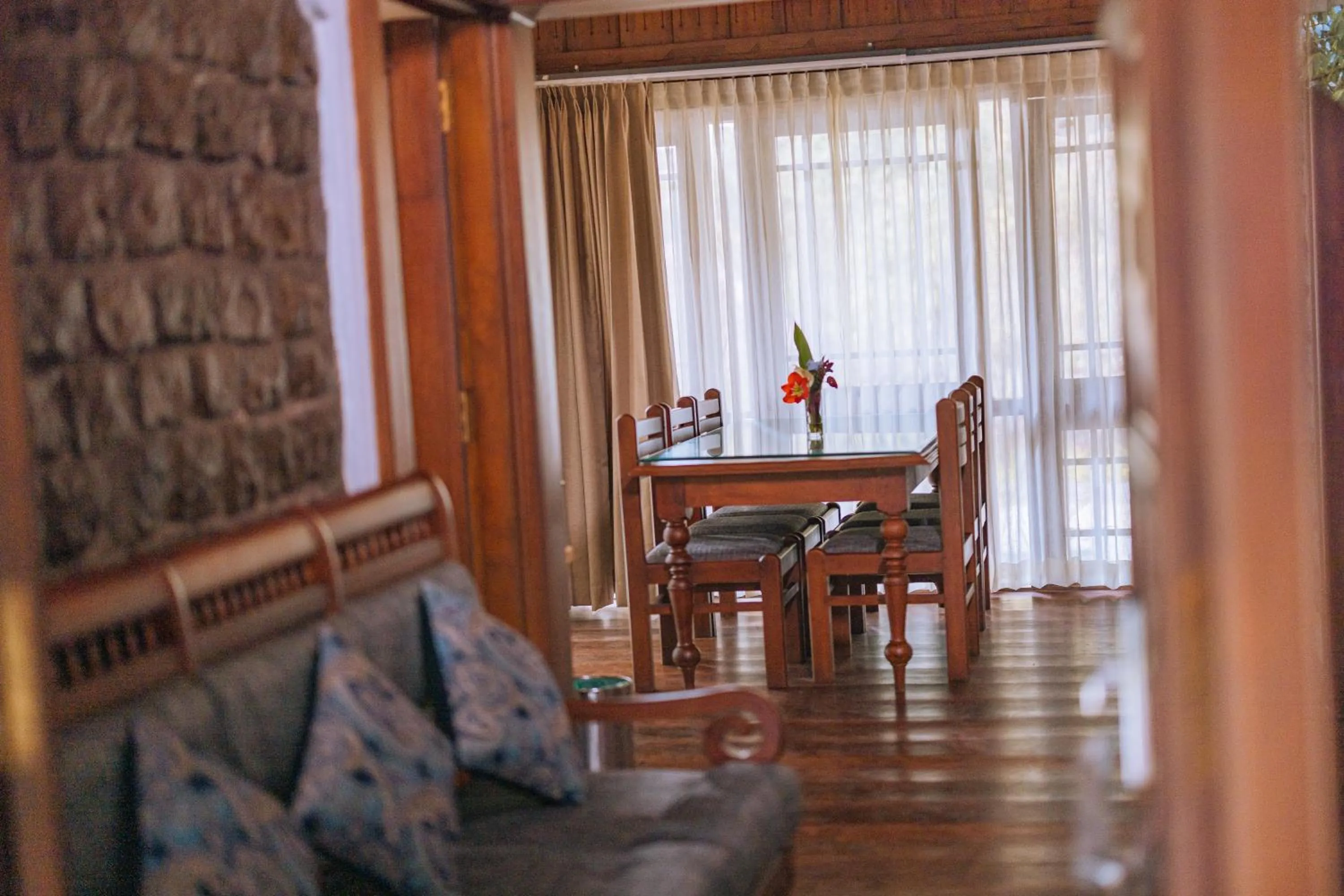 Living room in Elixir Woods Luxury Resort And Spa, Munnar
