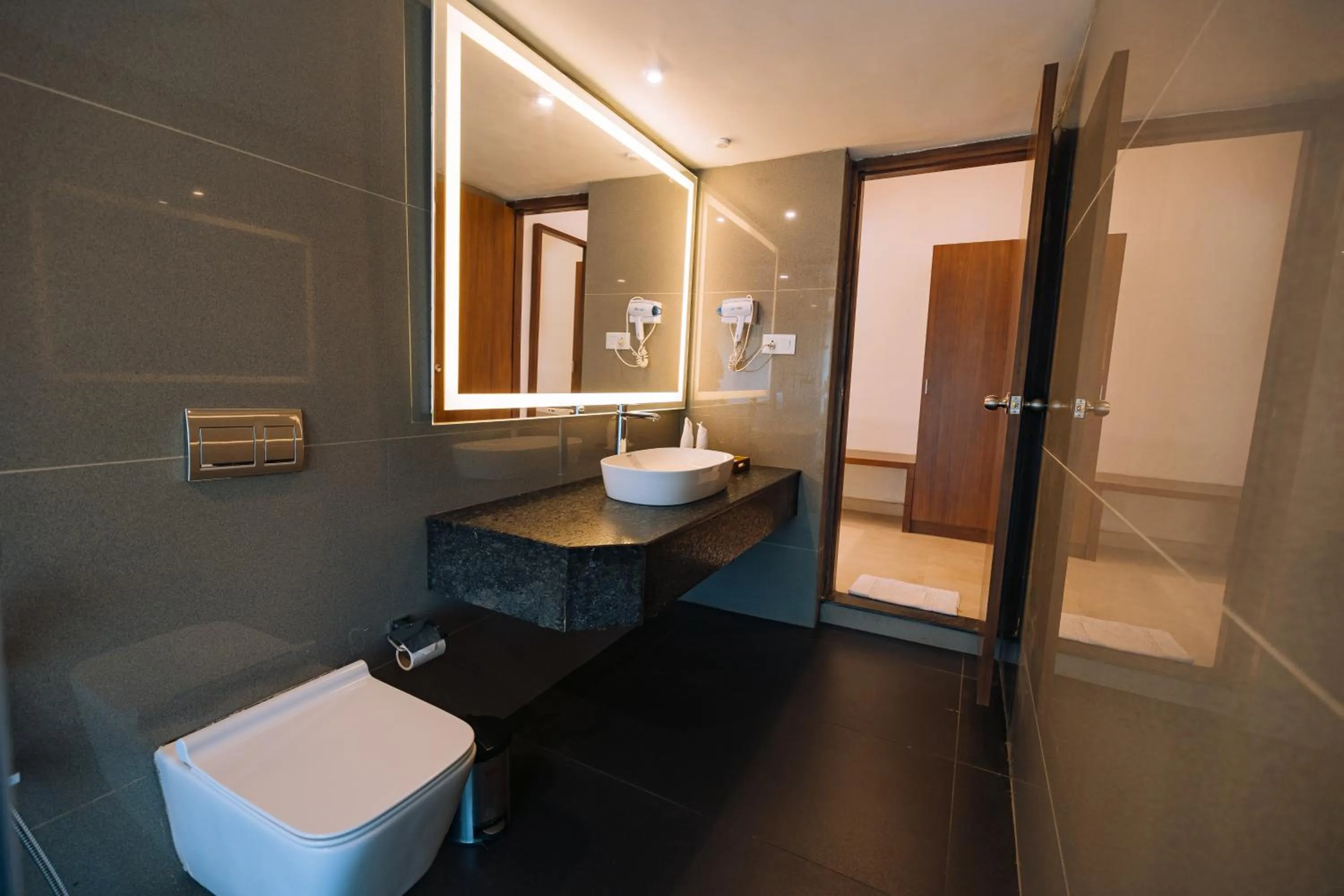 Bathroom in Elixir Woods Luxury Resort And Spa, Munnar