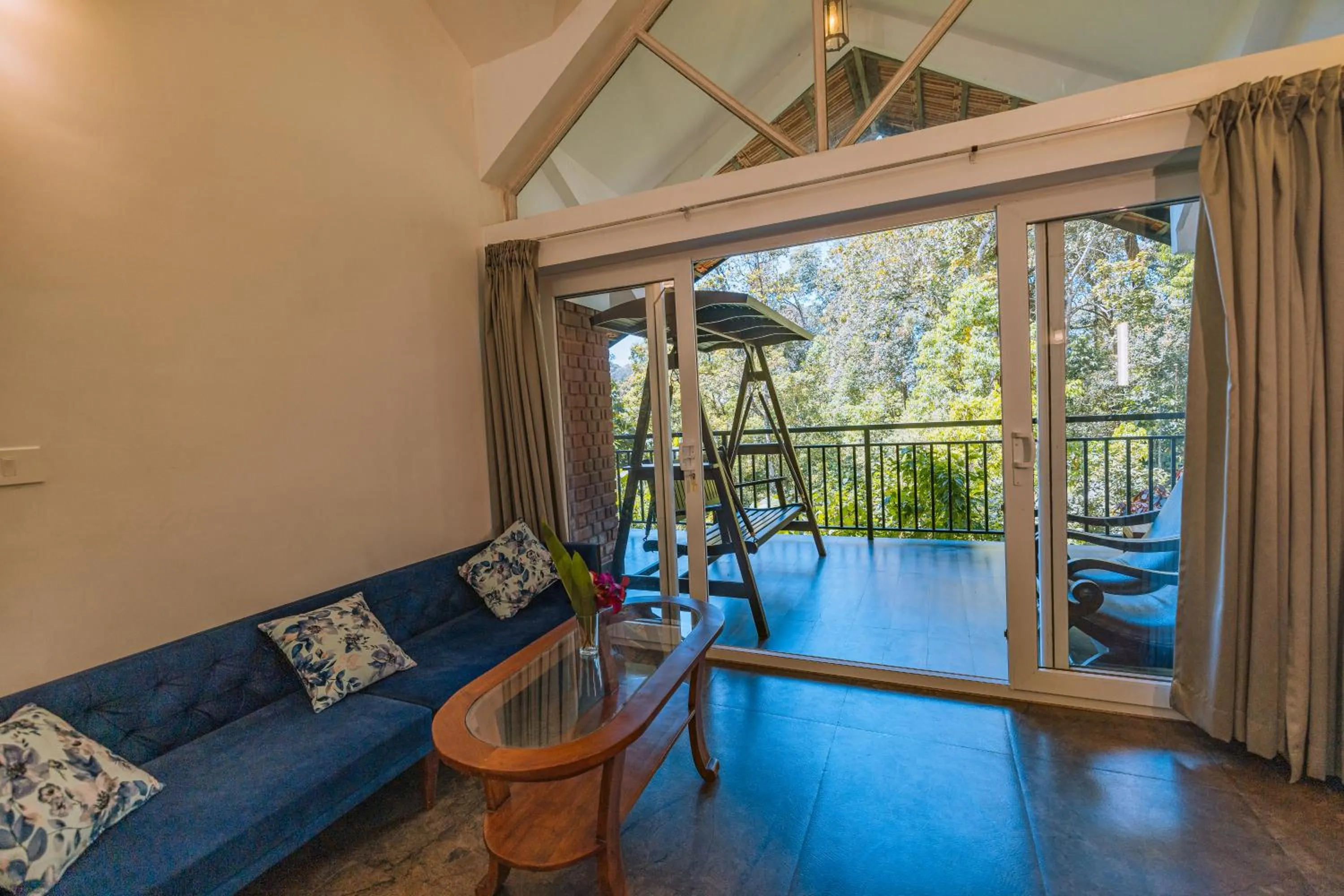 Balcony/Terrace in Elixir Woods Luxury Resort And Spa, Munnar