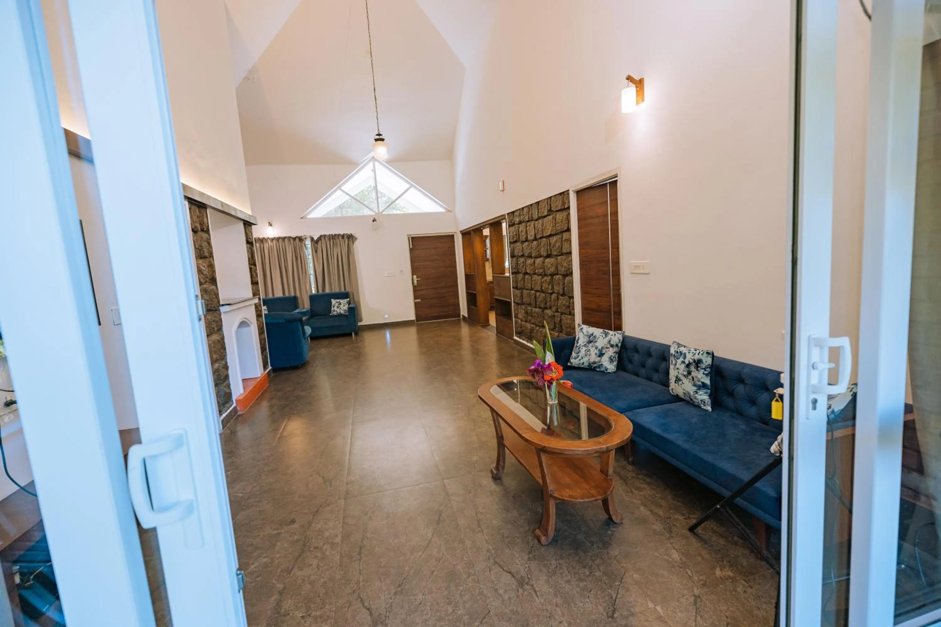 Living room in Elixir Woods Luxury Resort And Spa, Munnar