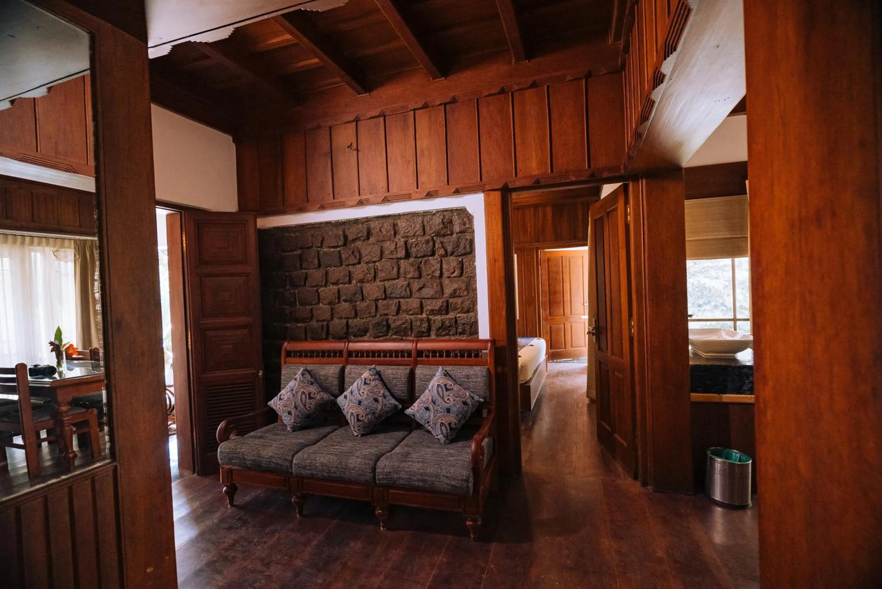 Living room in Elixir Woods Luxury Resort And Spa, Munnar