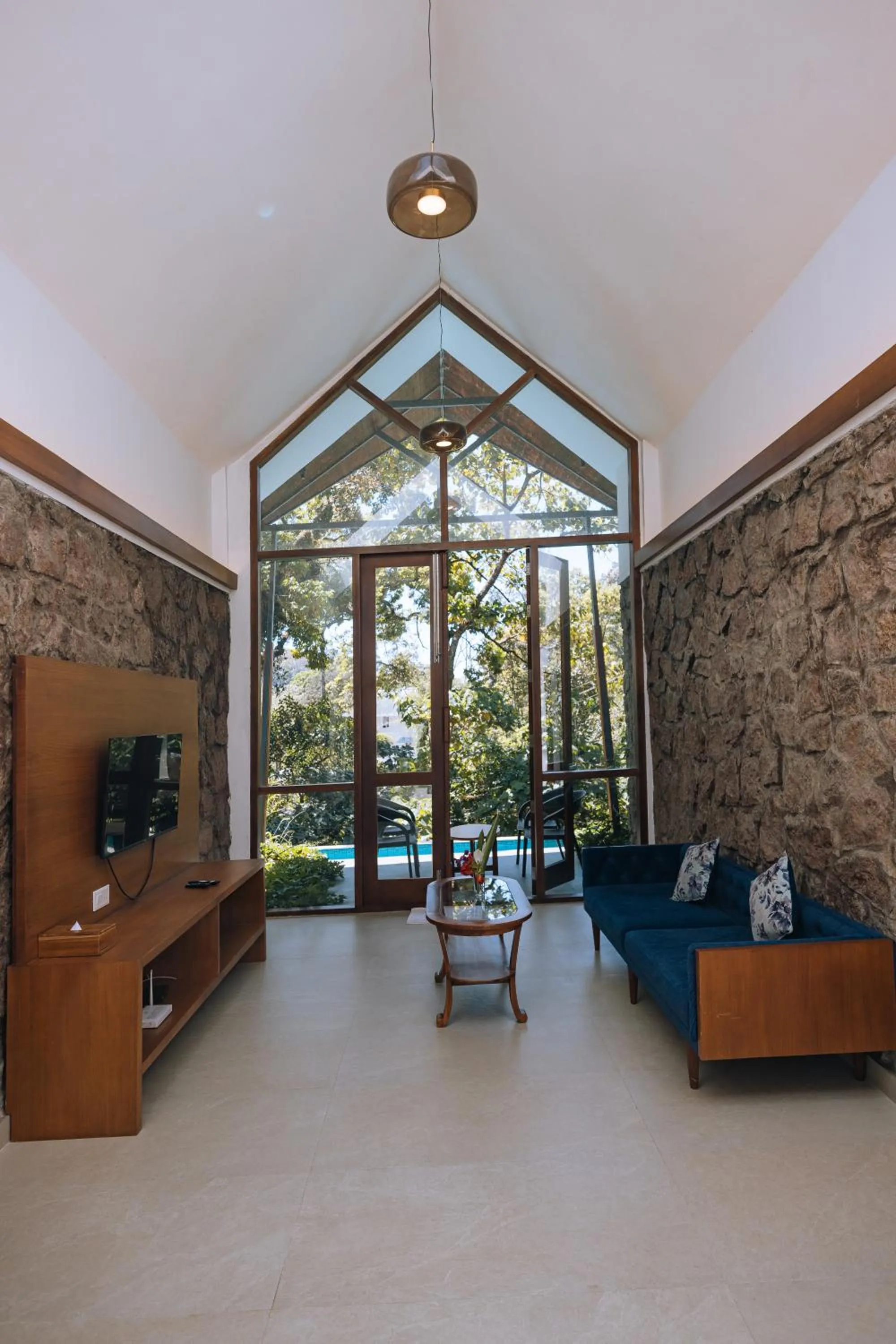 Living room in Elixir Woods Luxury Resort And Spa, Munnar
