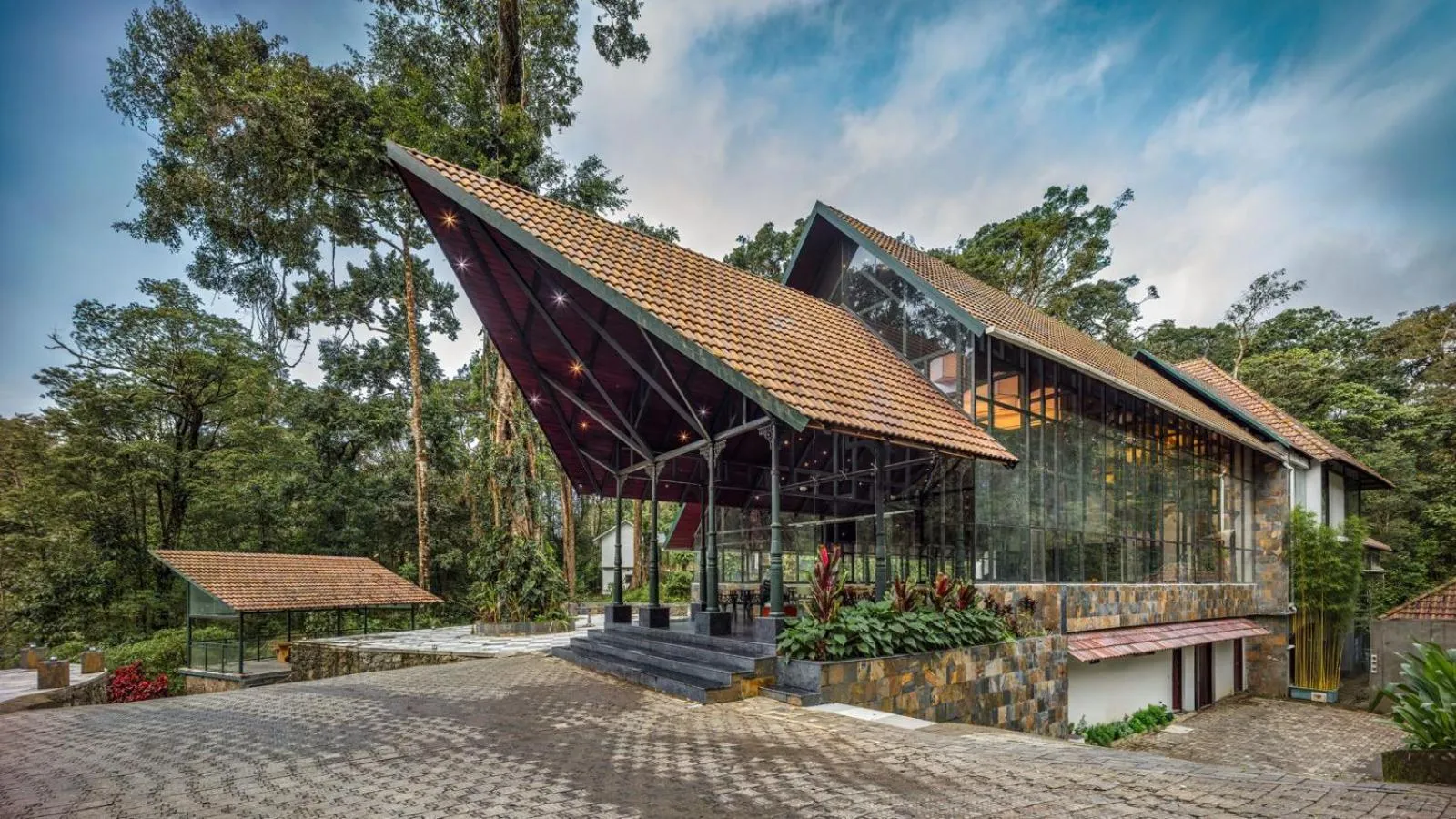Facade/entrance in Elixir Woods Luxury Resort And Spa, Munnar