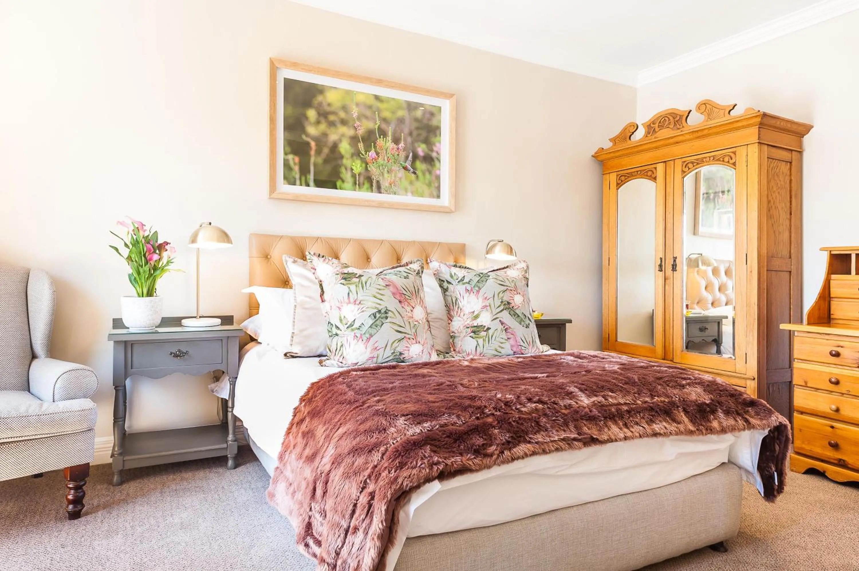 Bed in Evertsdal Guesthouse