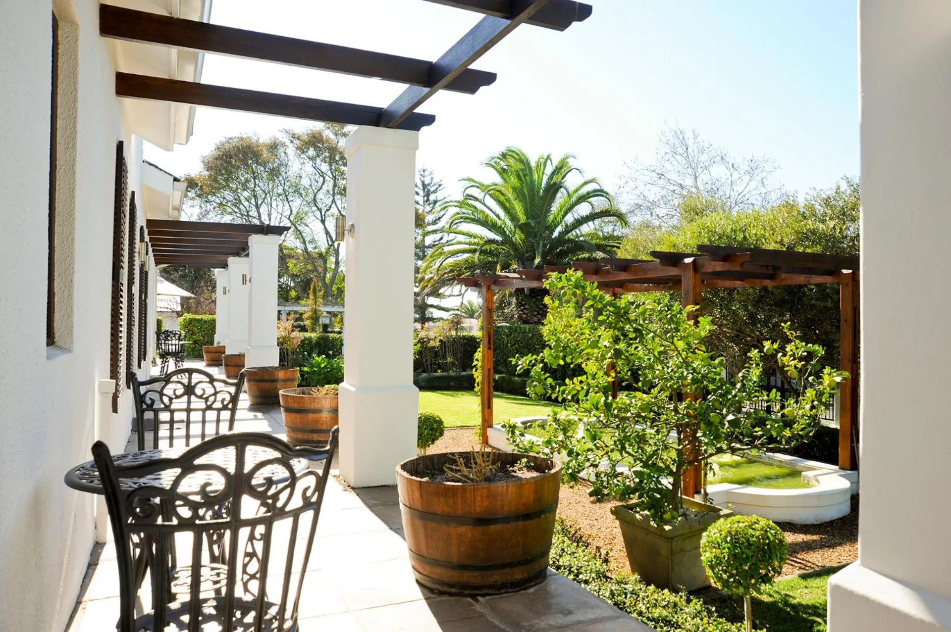 Garden in Evertsdal Guesthouse