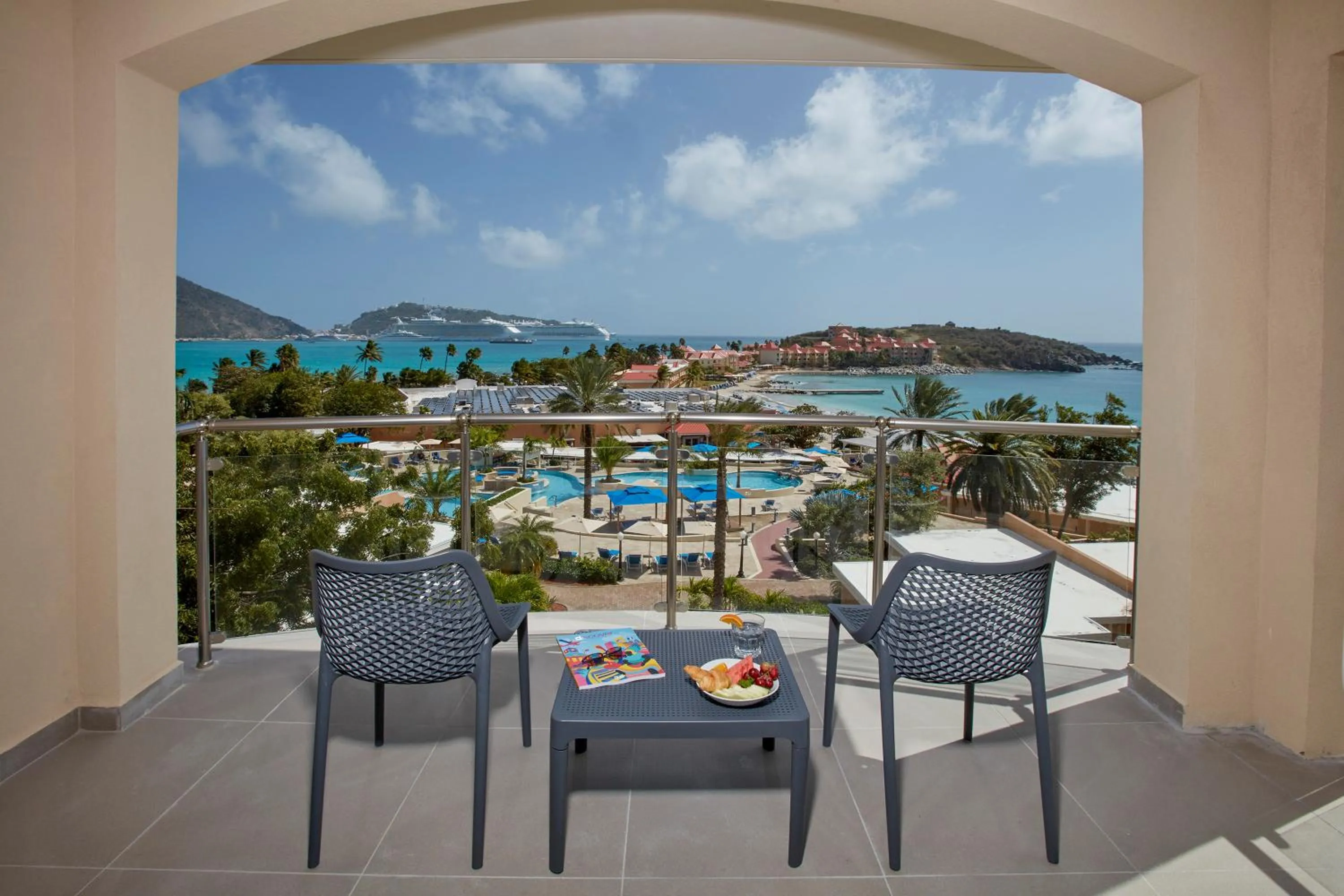 Balcony/Terrace in Oceans at Divi Little Bay