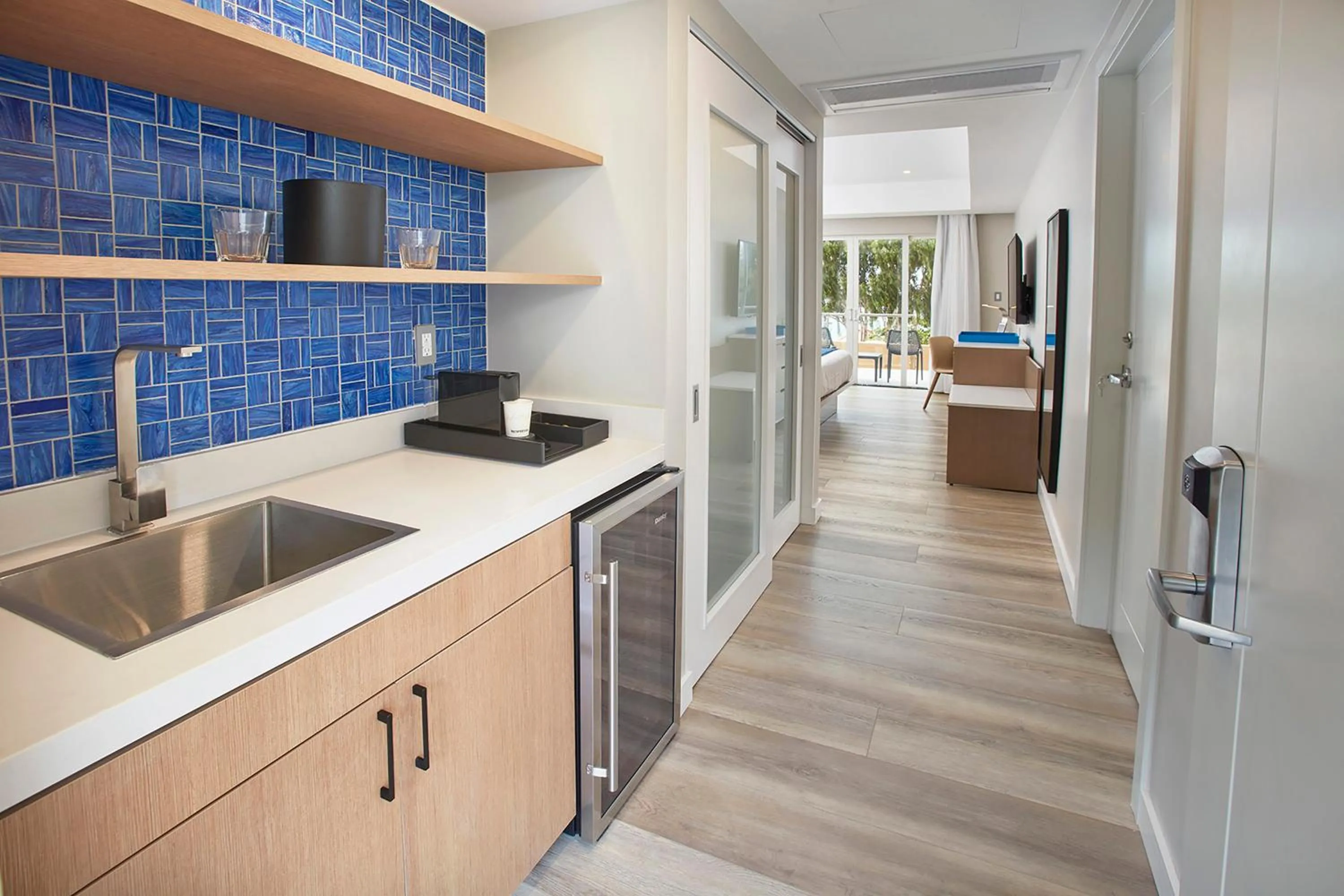 Kitchen or kitchenette in Oceans at Divi Little Bay