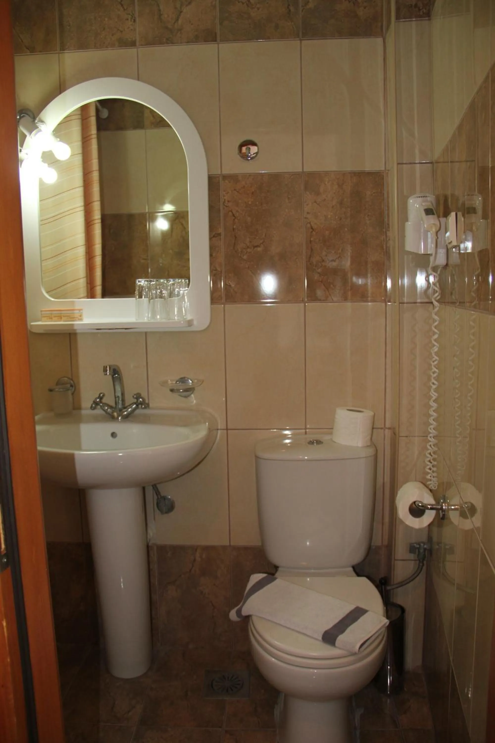 Toilet in Hotel Stavris