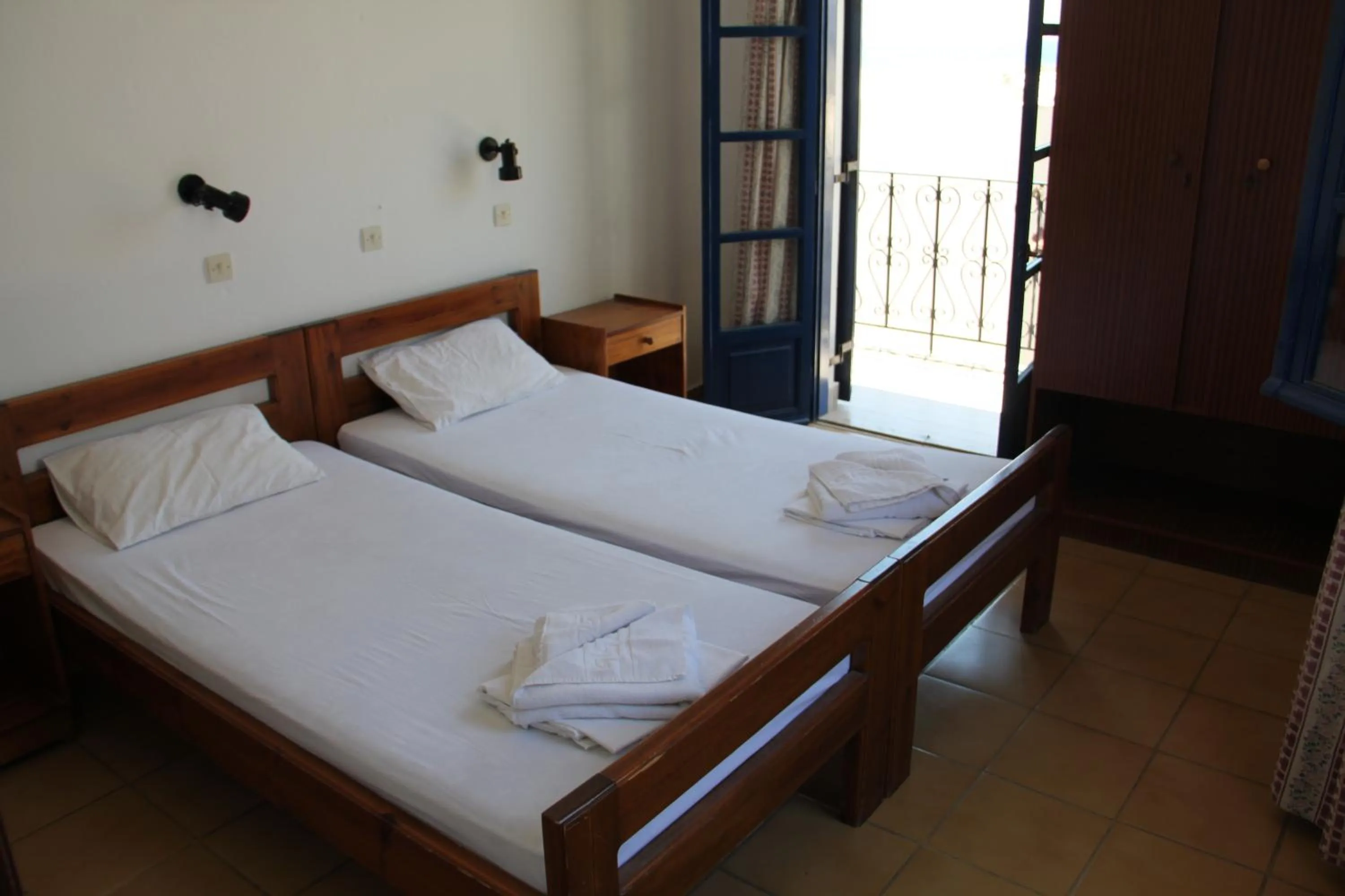 Bedroom, Bed in Hotel Stavris