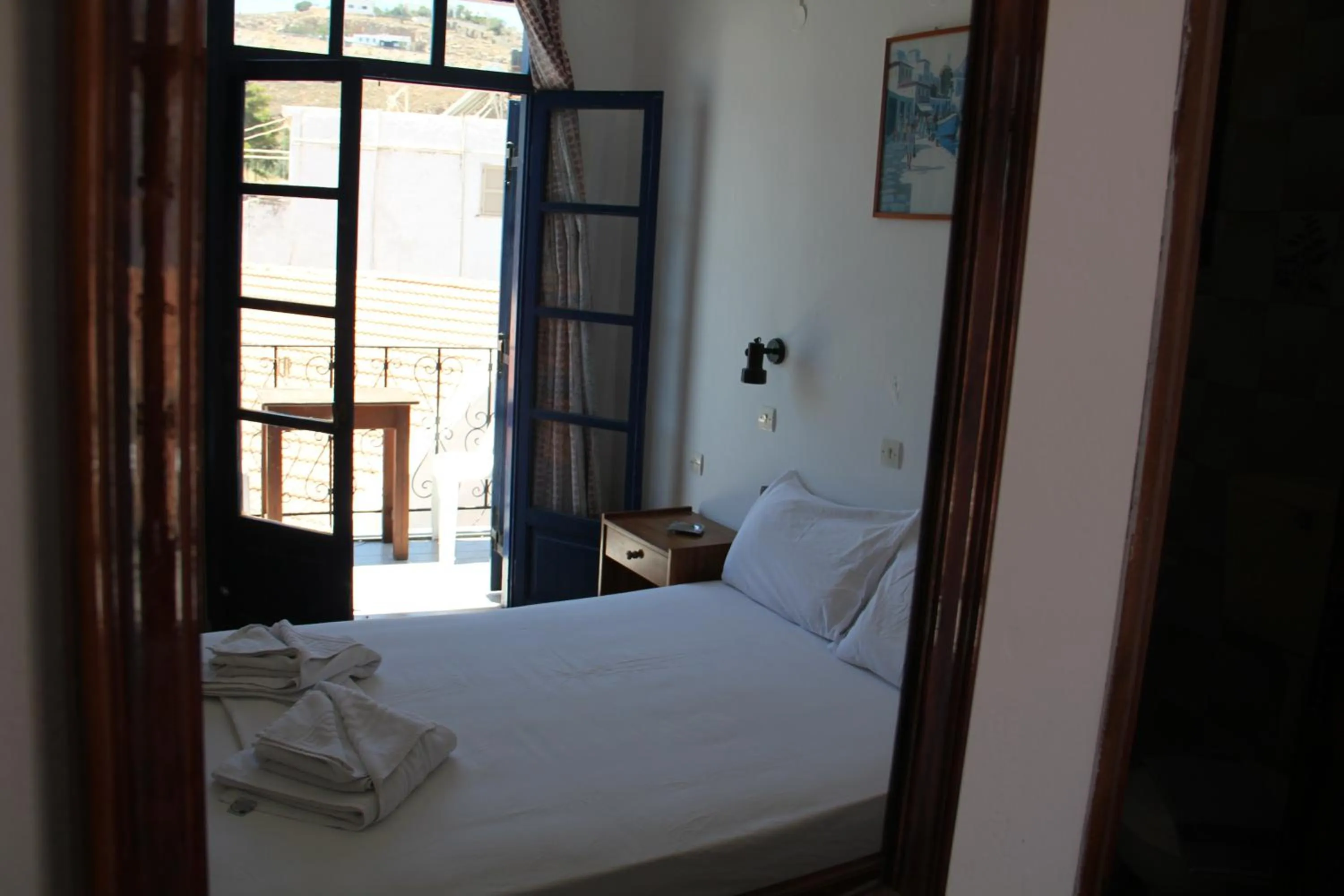 Bedroom, Bed in Hotel Stavris