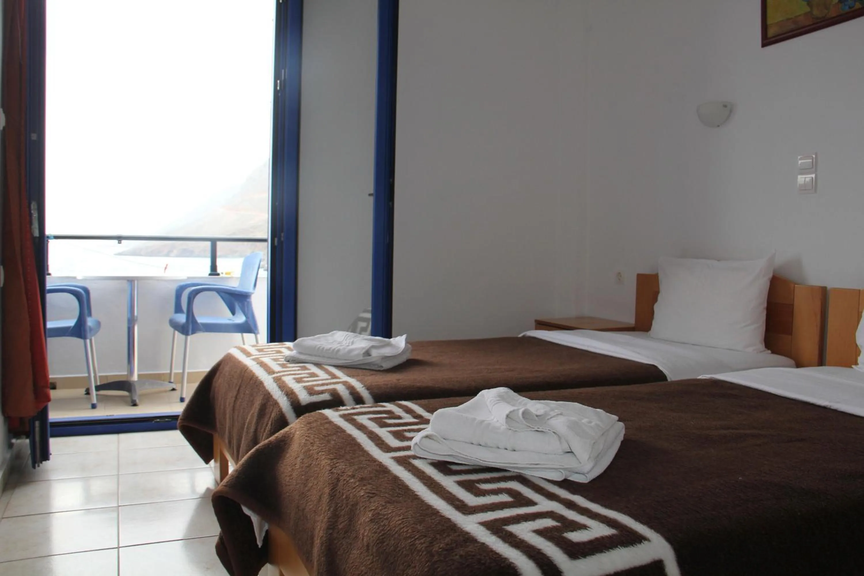 Bedroom, Bed in Hotel Stavris