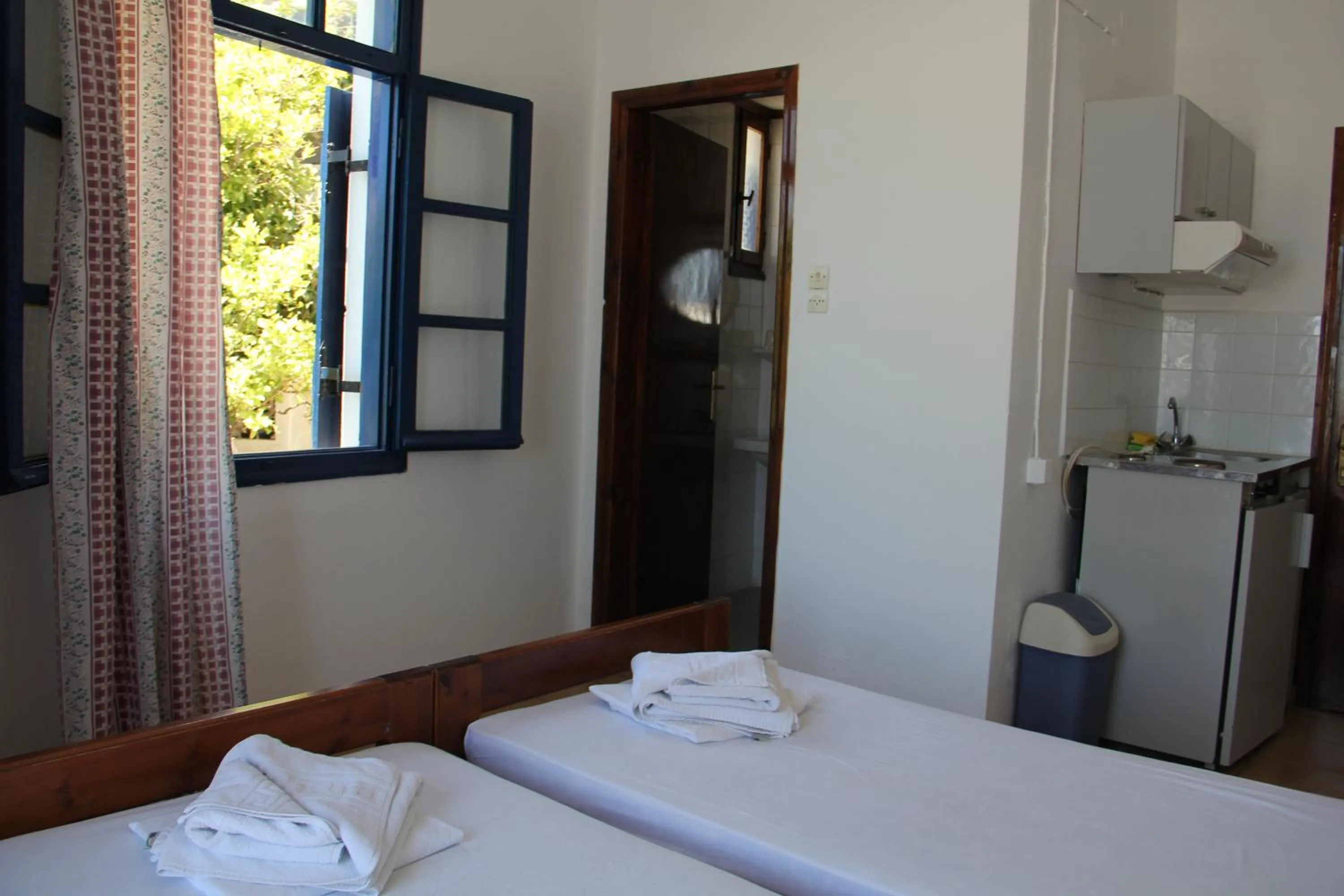 Bedroom, Bed in Hotel Stavris