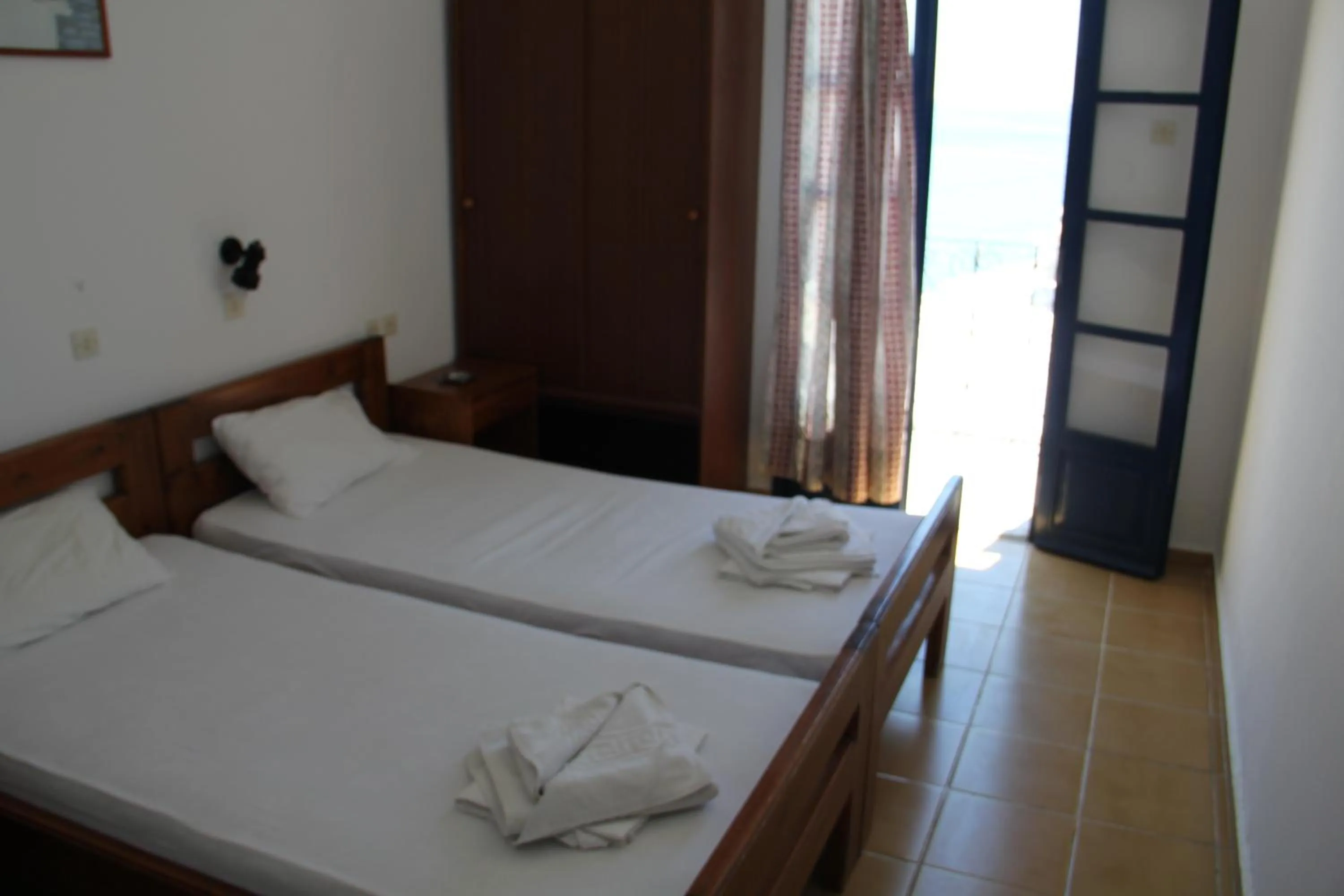 Bedroom, Bed in Hotel Stavris