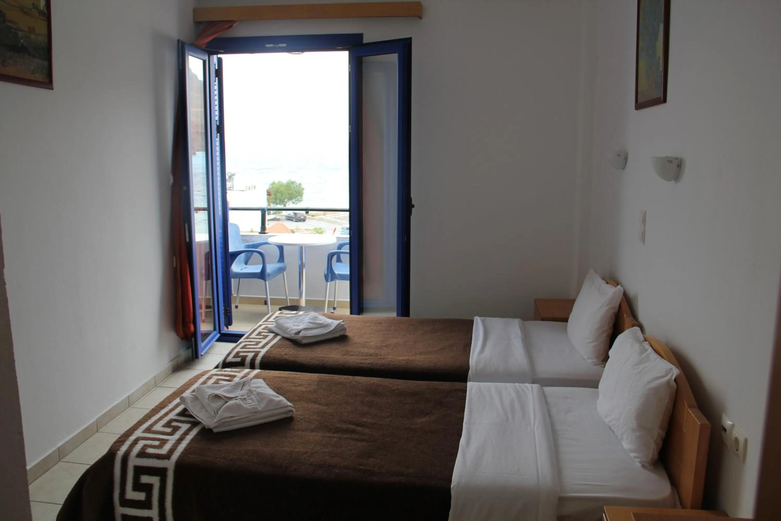 Bedroom, Bed in Hotel Stavris