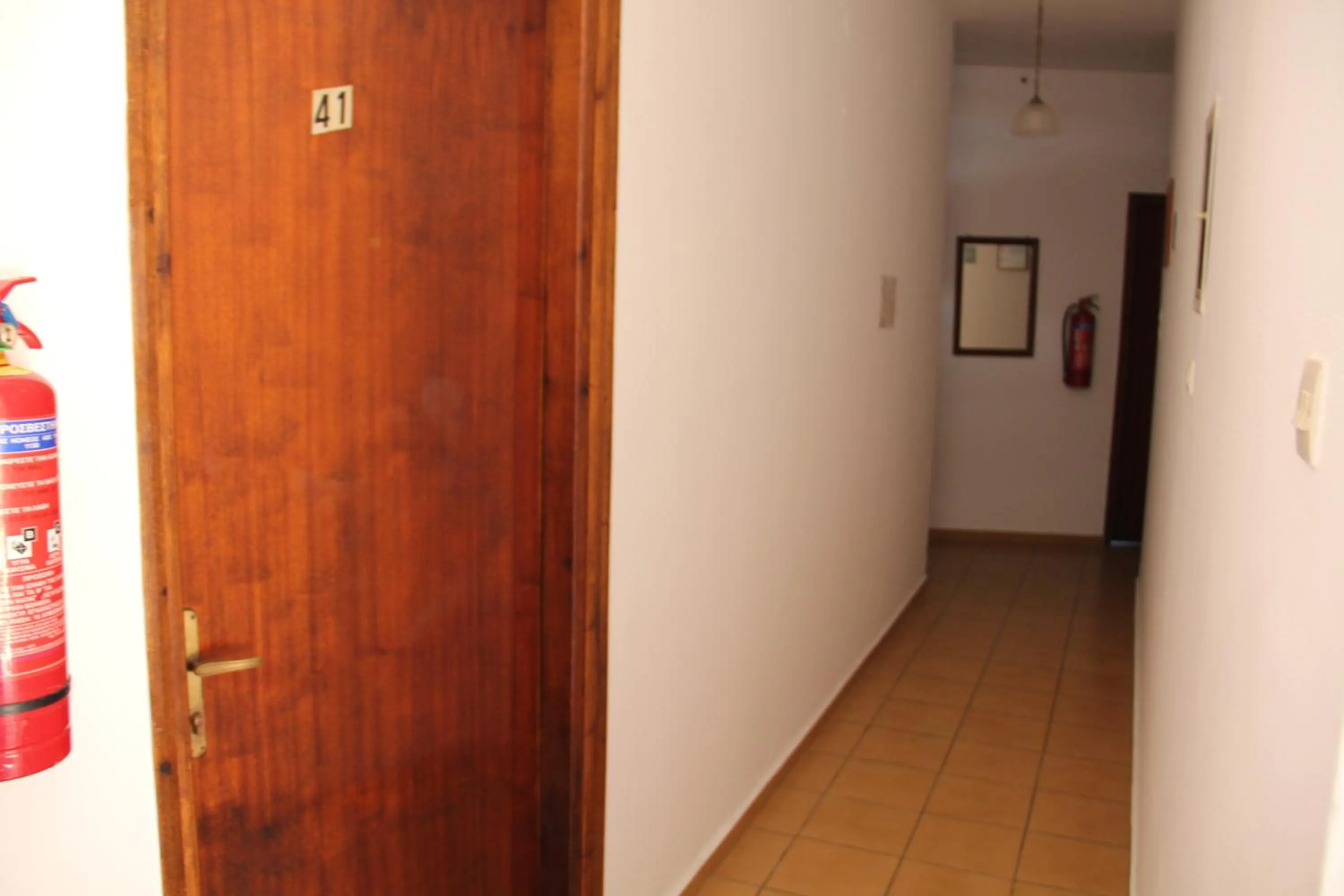 Seating area in Hotel Stavris