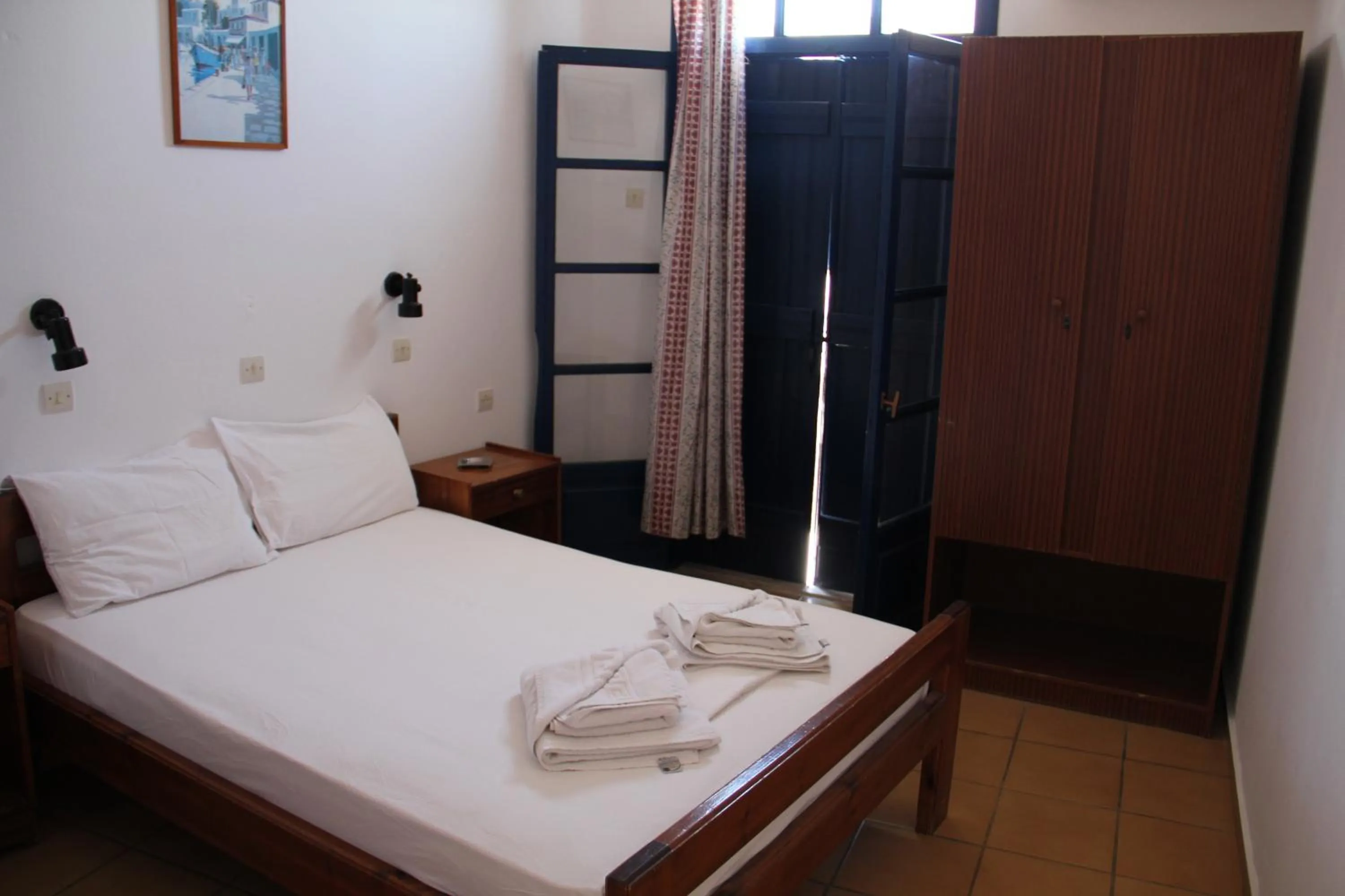 Bedroom, Bed in Hotel Stavris