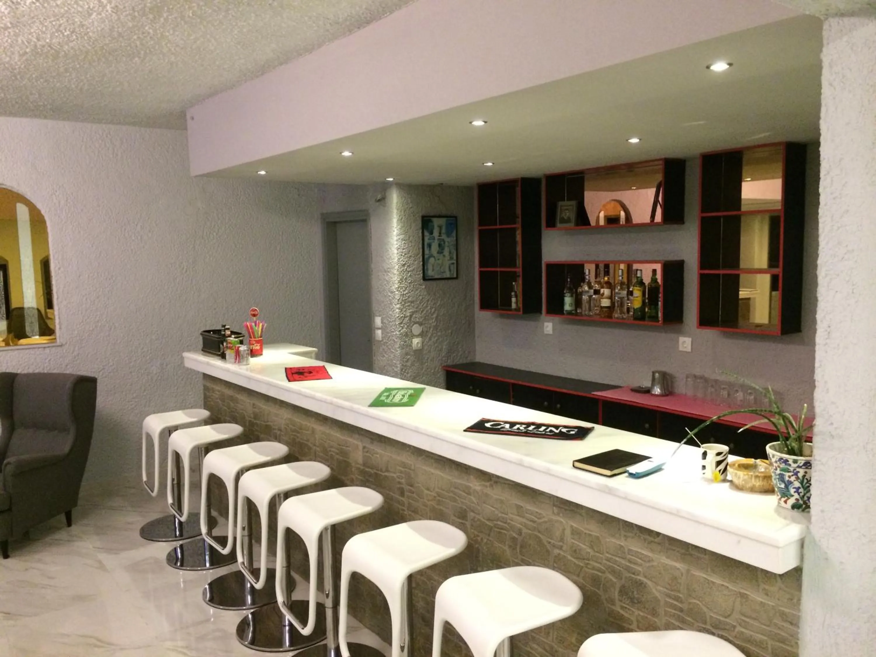 Lounge or bar in Valentino Hotel