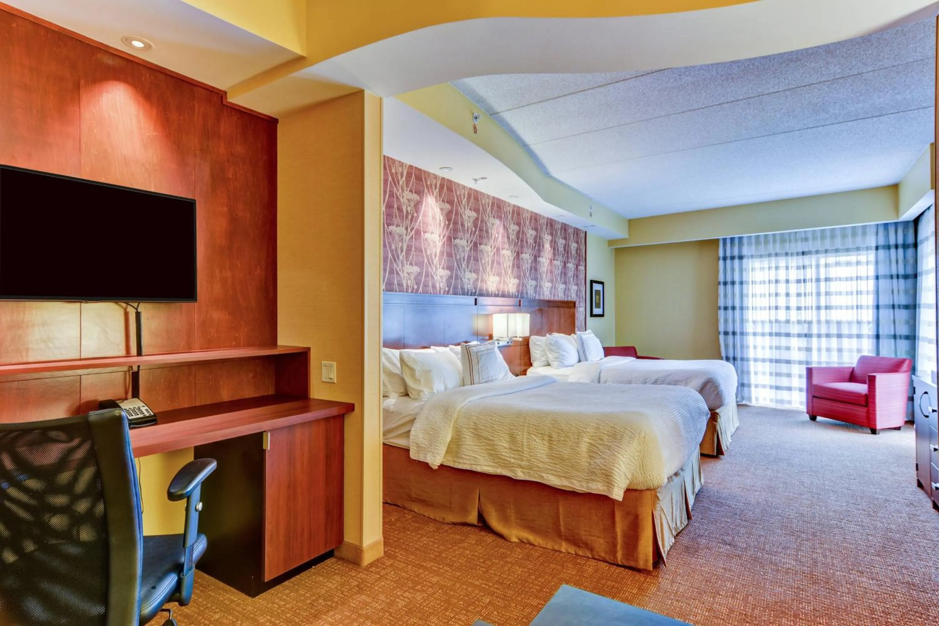 Bedroom, Bed in Courtyard by Marriott Bridgeport Clarksburg