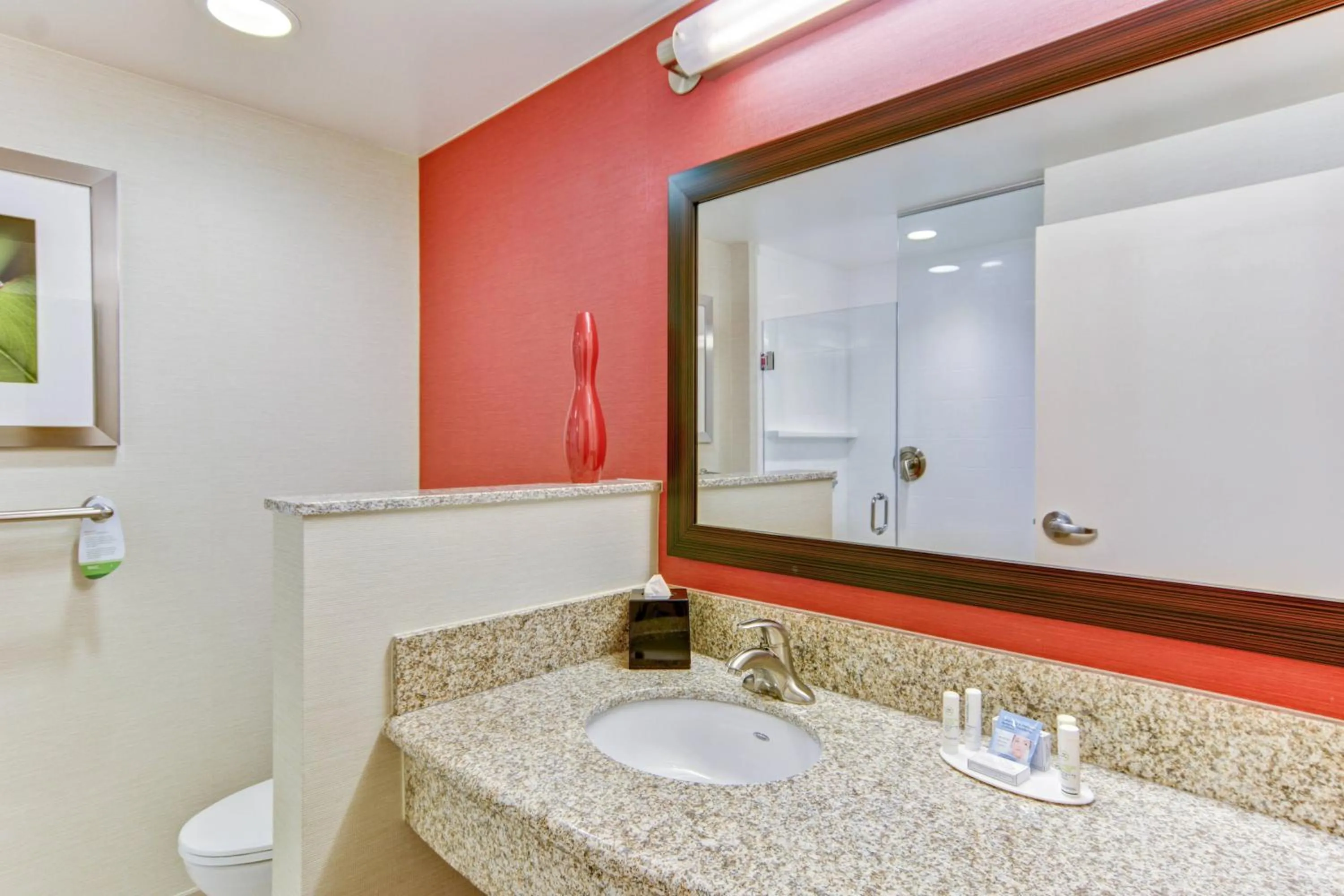 Bathroom in Courtyard by Marriott Bridgeport Clarksburg