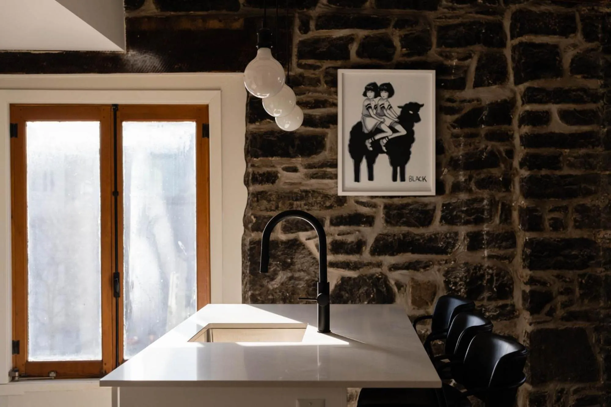 Dining area in Maison Place Royale by Luxury In Transit