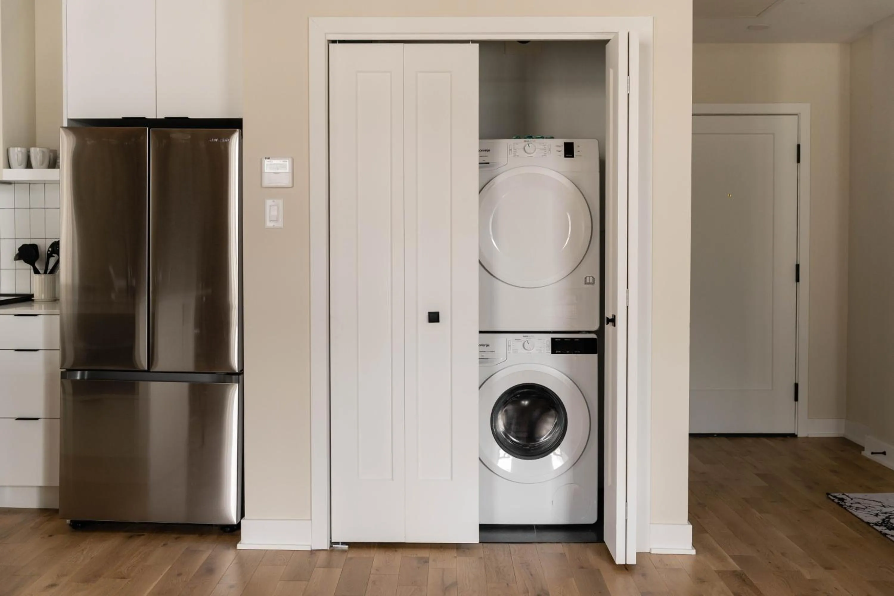 Kitchen or kitchenette in Maison Place Royale by Luxury In Transit