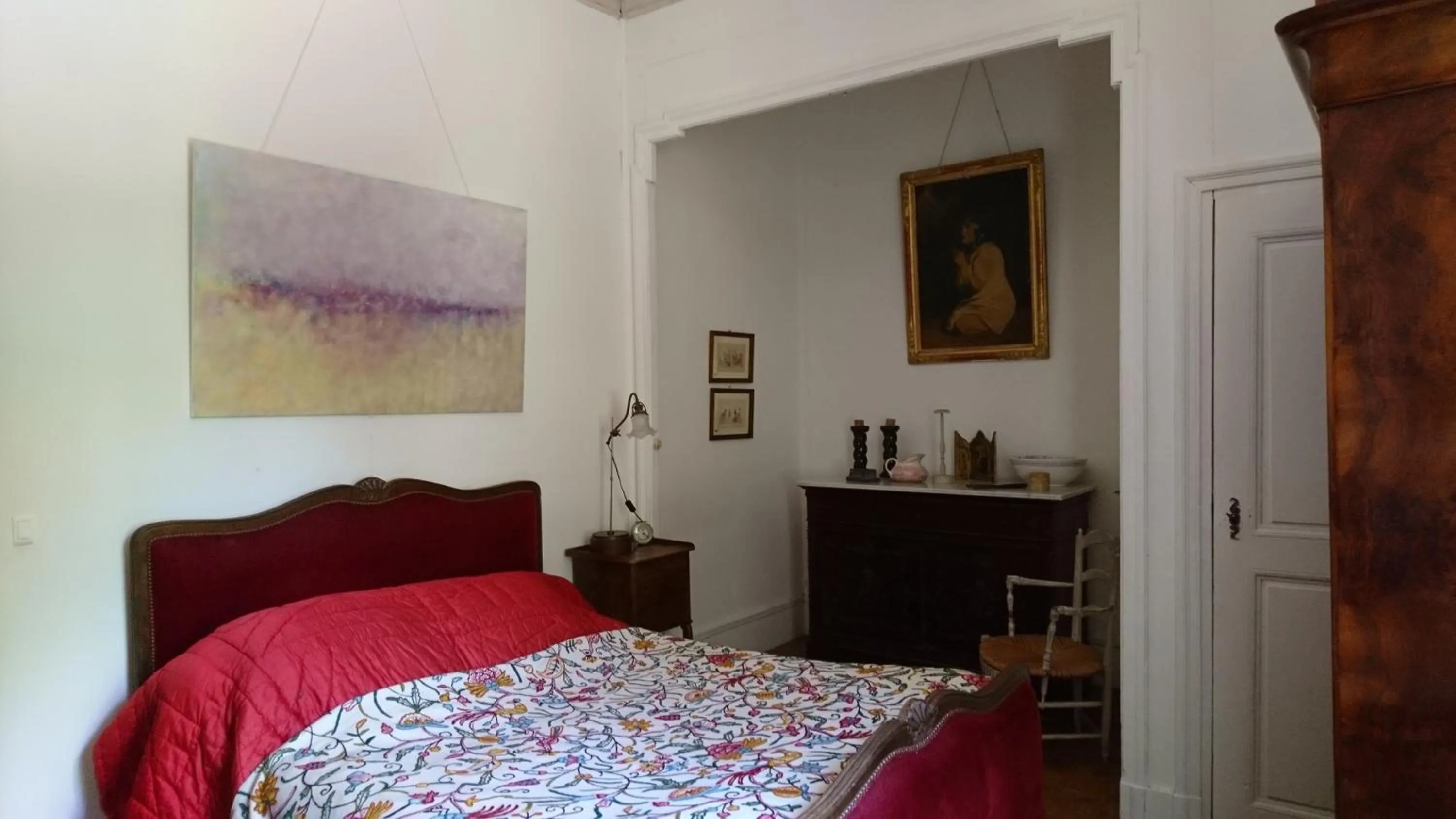 Photo of the whole room, Bed in Chateau de Durianne