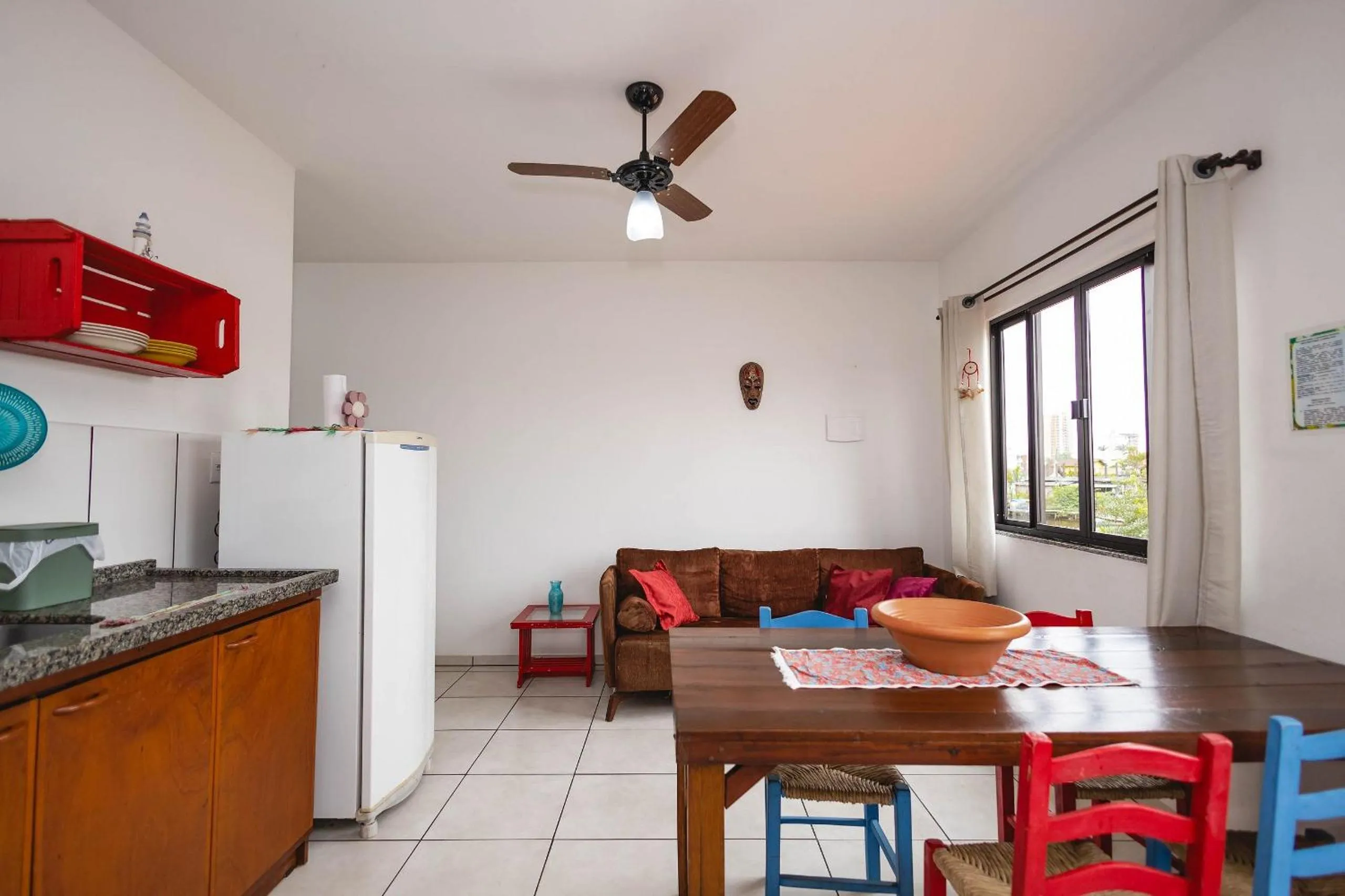 Living room in Refúgio encantador em Piçarras