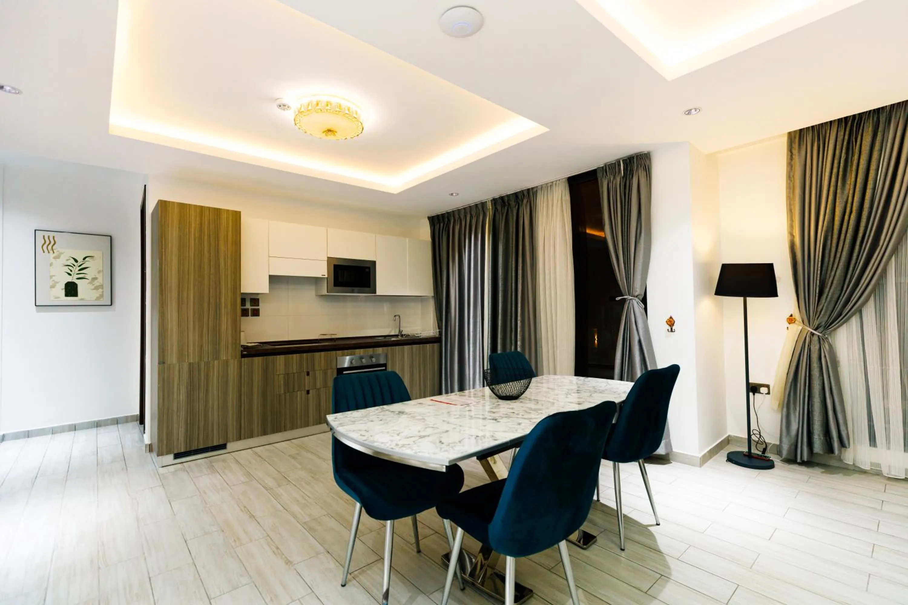 Seating area in Veronique Heights