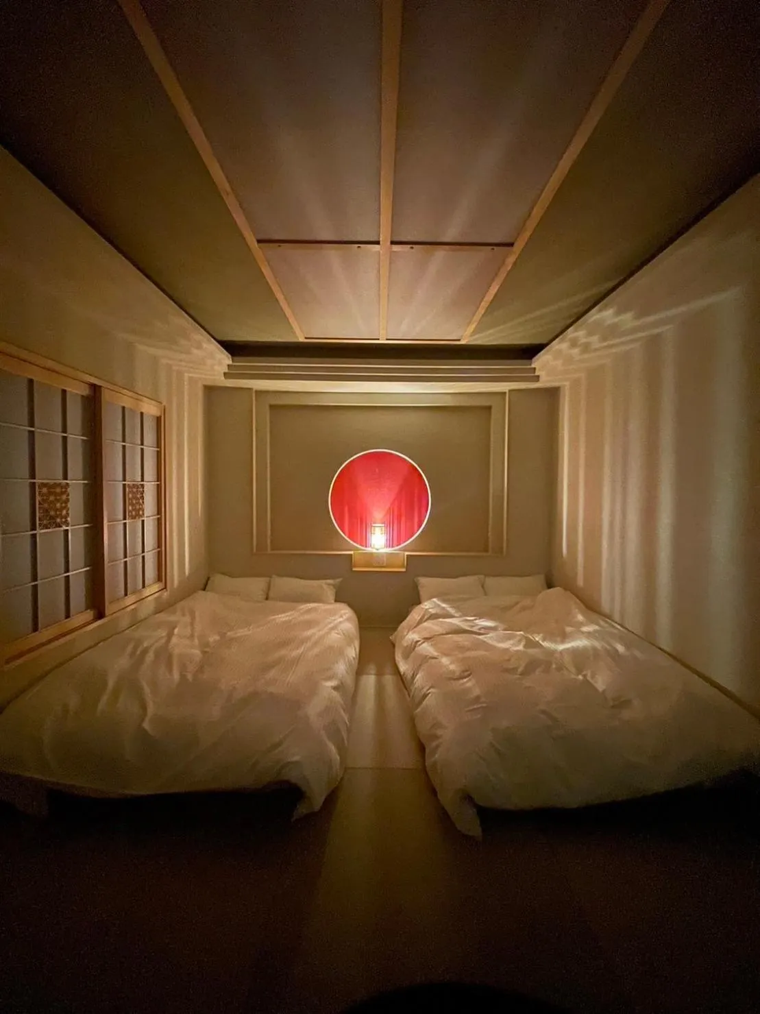 Bed in Hotel Ishigaki and Chikonkiya