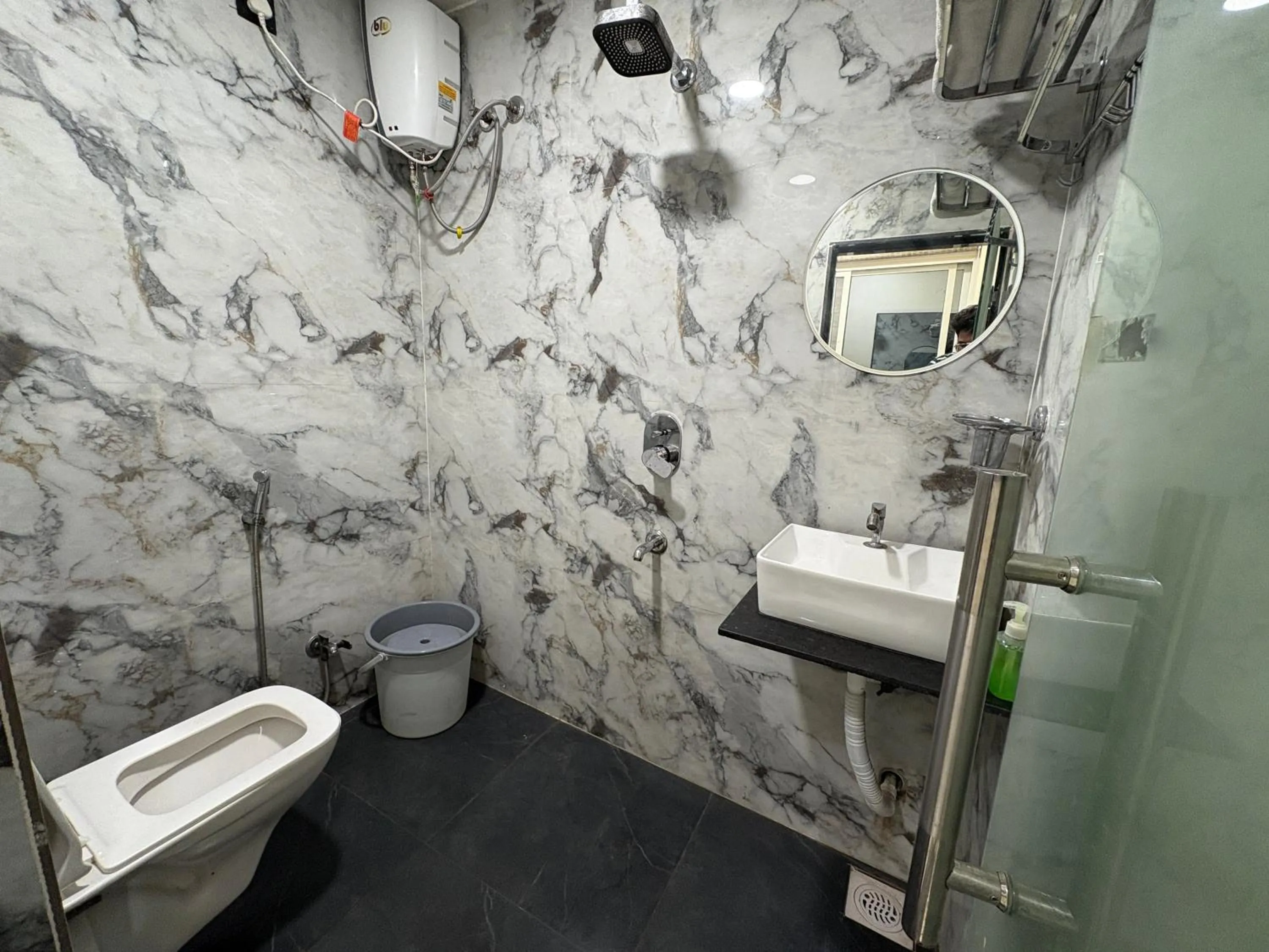 Bathroom in Hotel Anantshree Inn Shree Mahakaleshwar Temple Ujjain