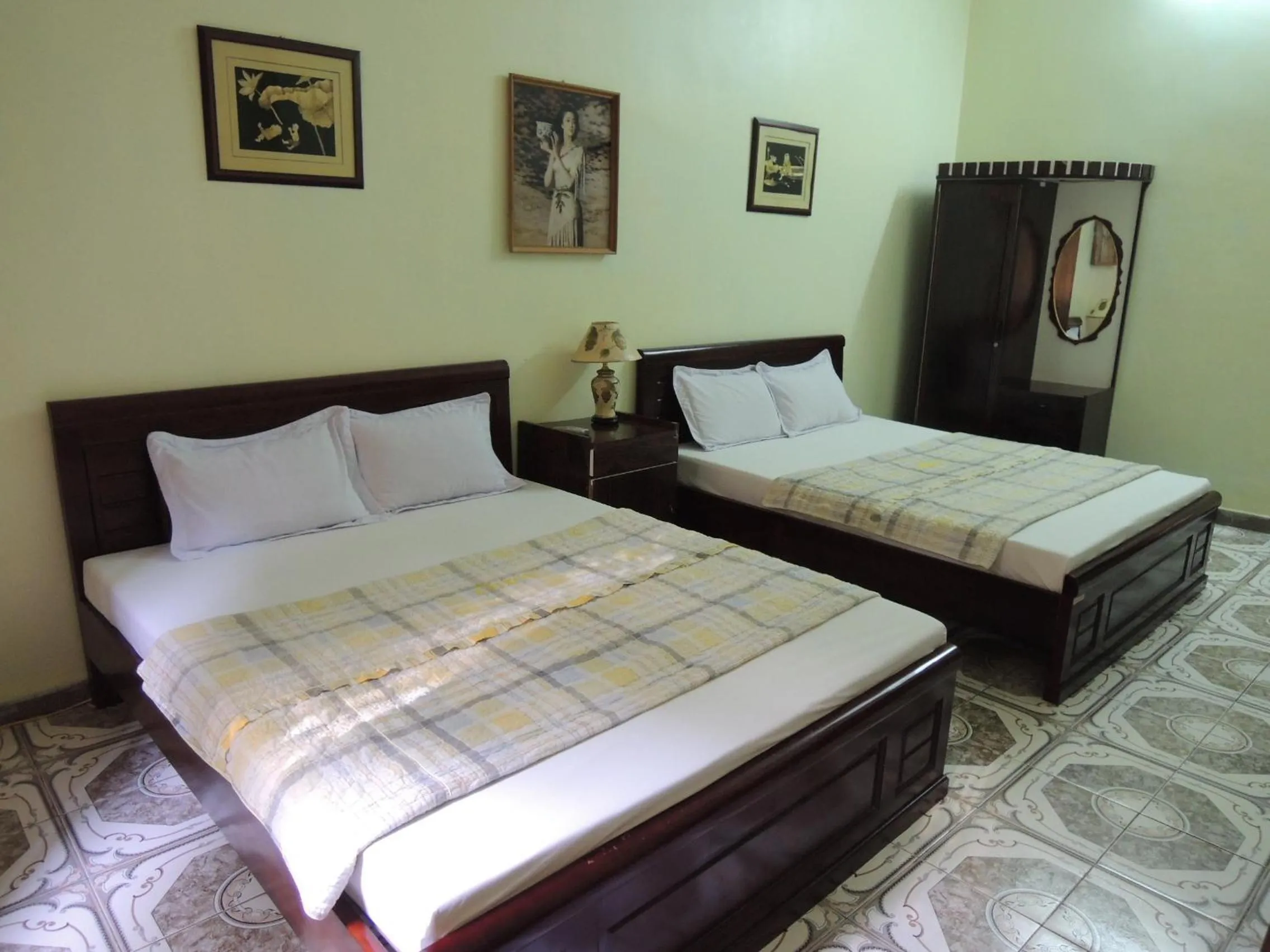 Bed in Hai Trang Hotel