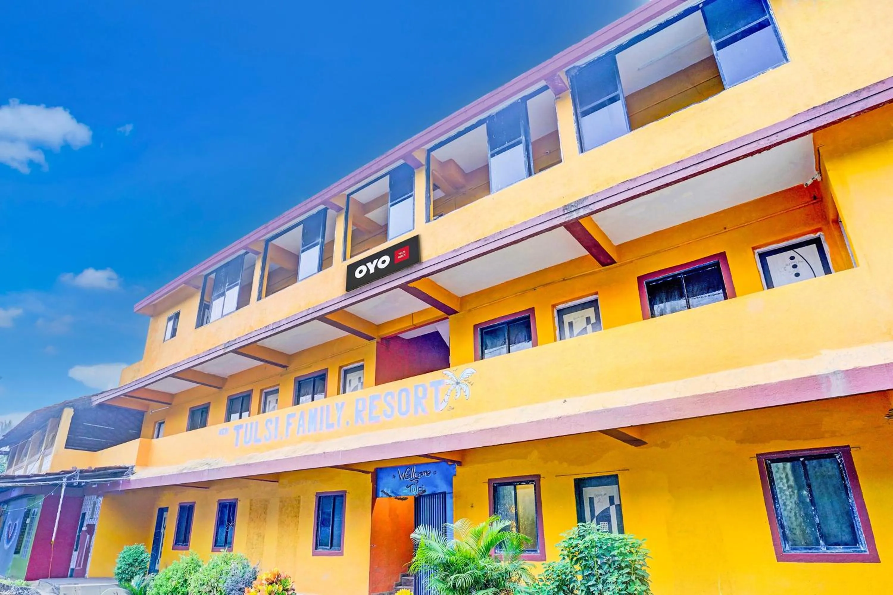 Facade/entrance in Hotel O Tulsi Resort