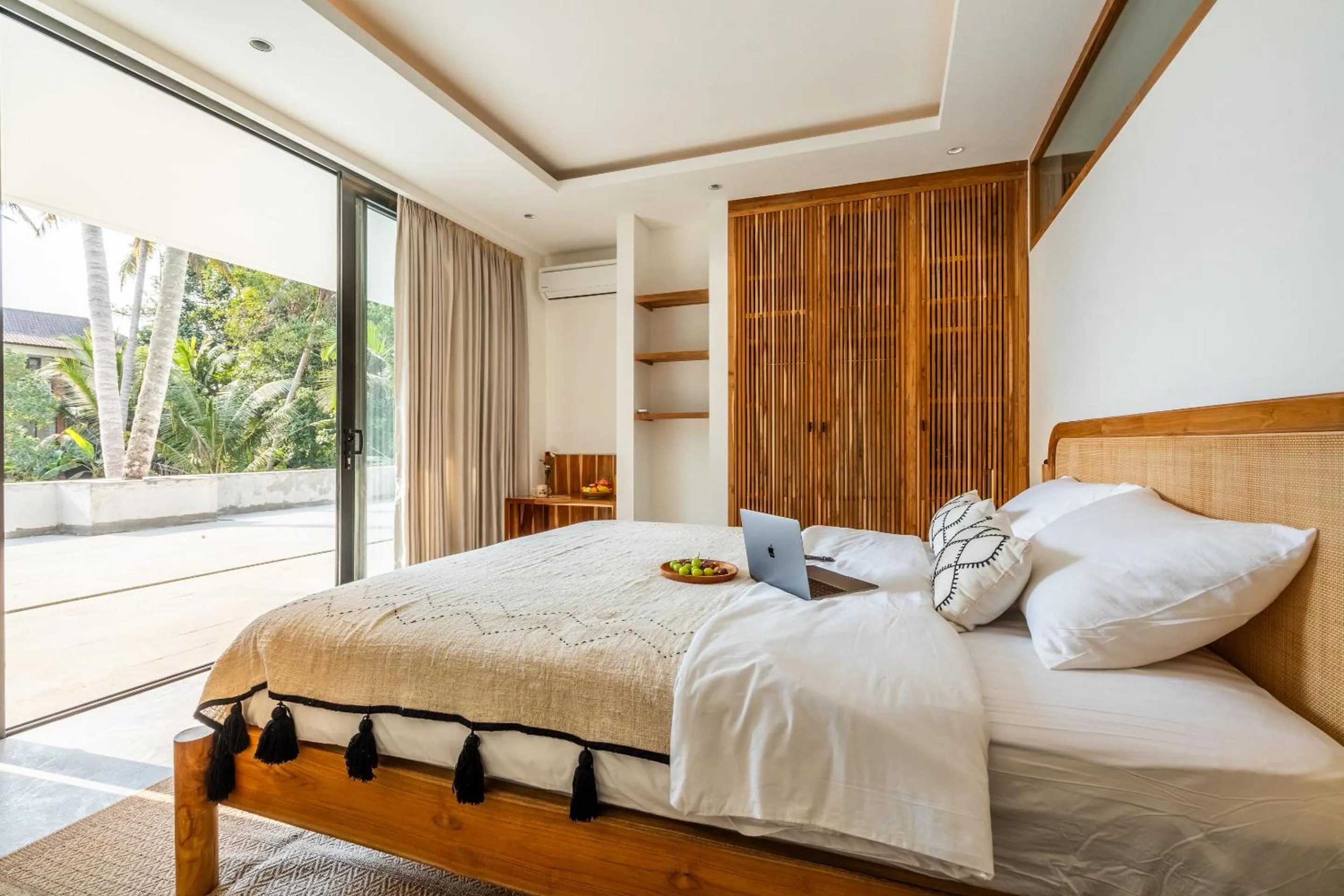 Bed in Happiness Apartments Bali Ubud