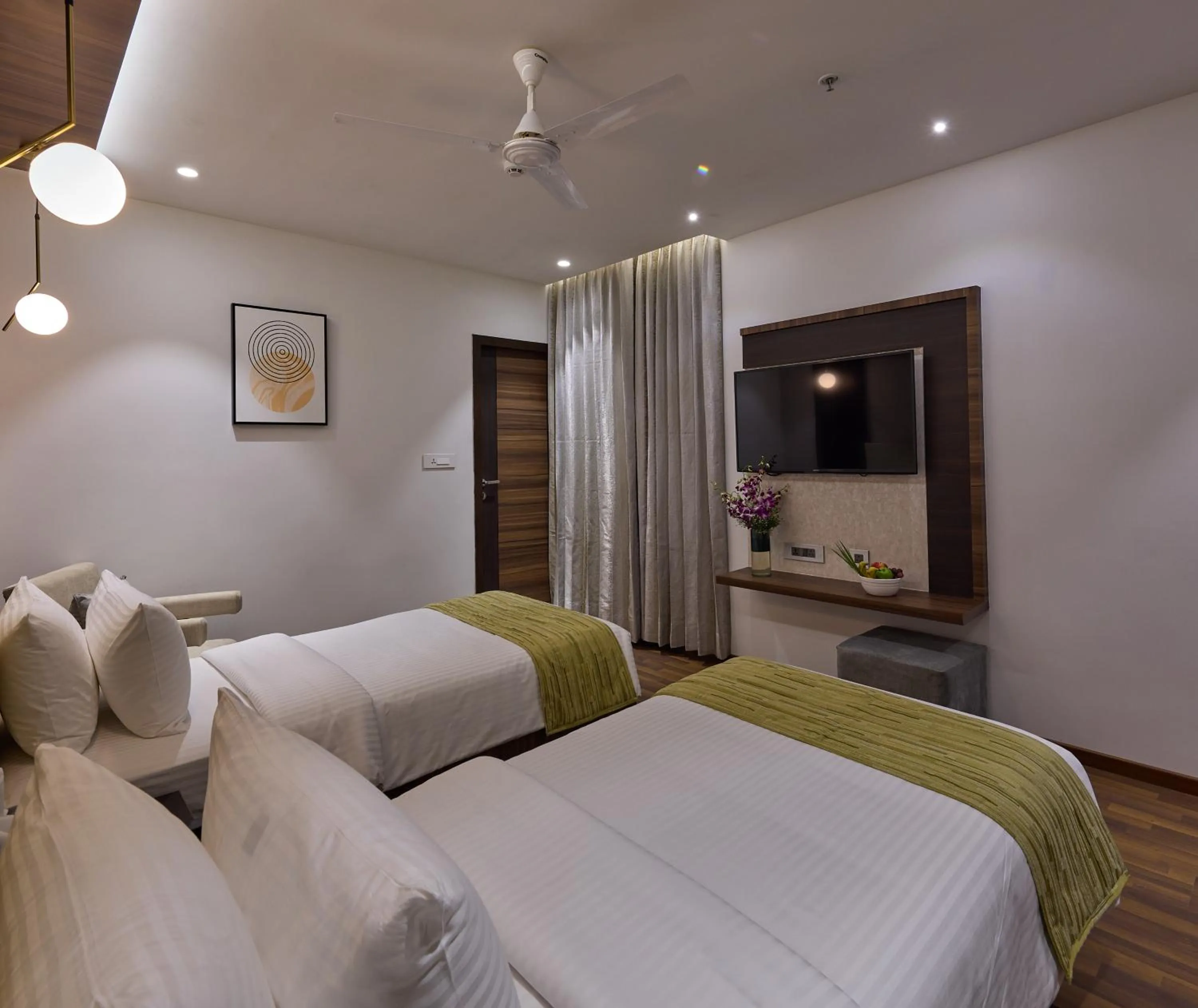 Bedroom, Bed in Grand Continent Hosur A Sarovar Portico Affiliate Hotel