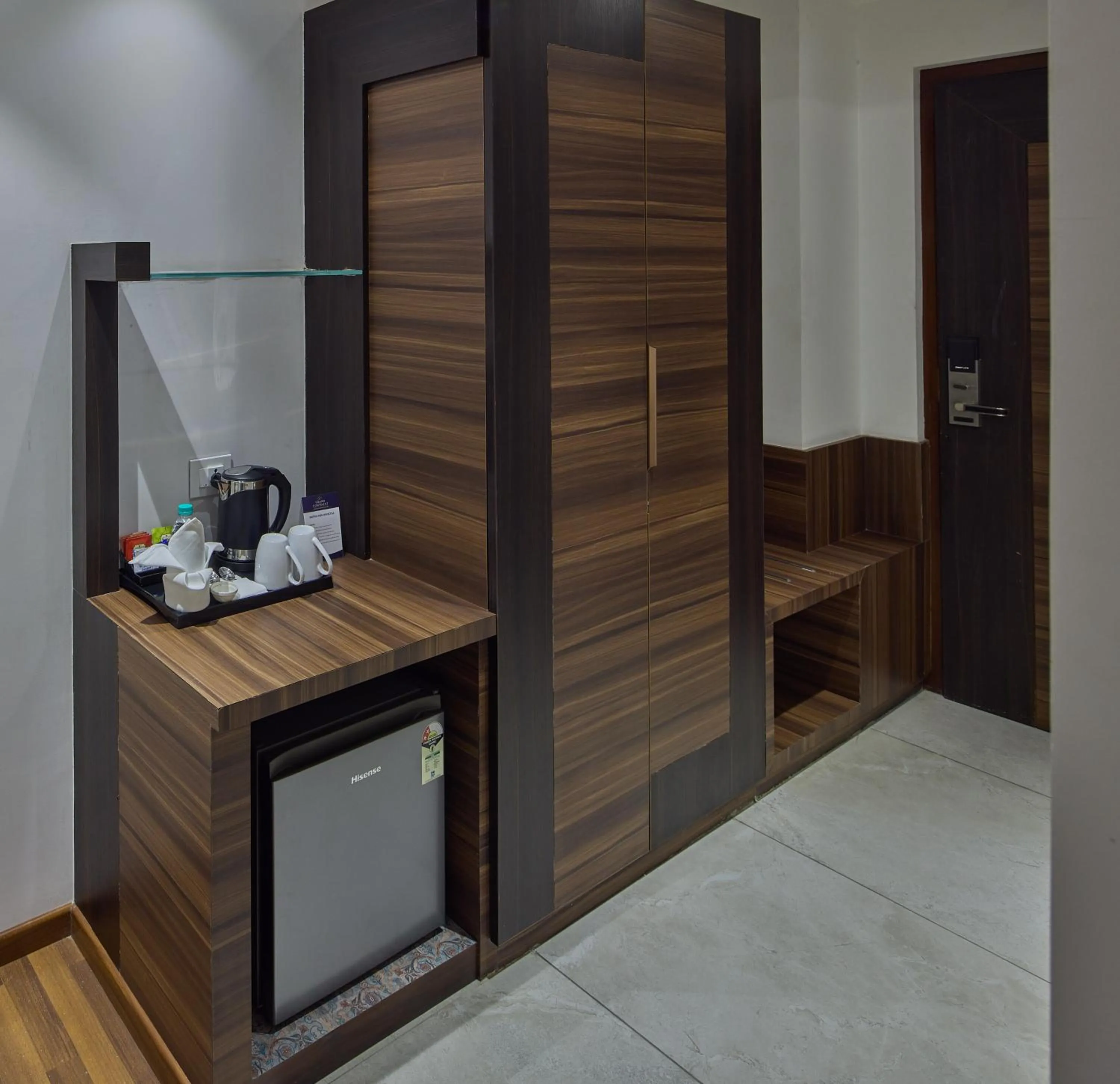 wardrobe in Grand Continent Hosur A Sarovar Portico Affiliate Hotel
