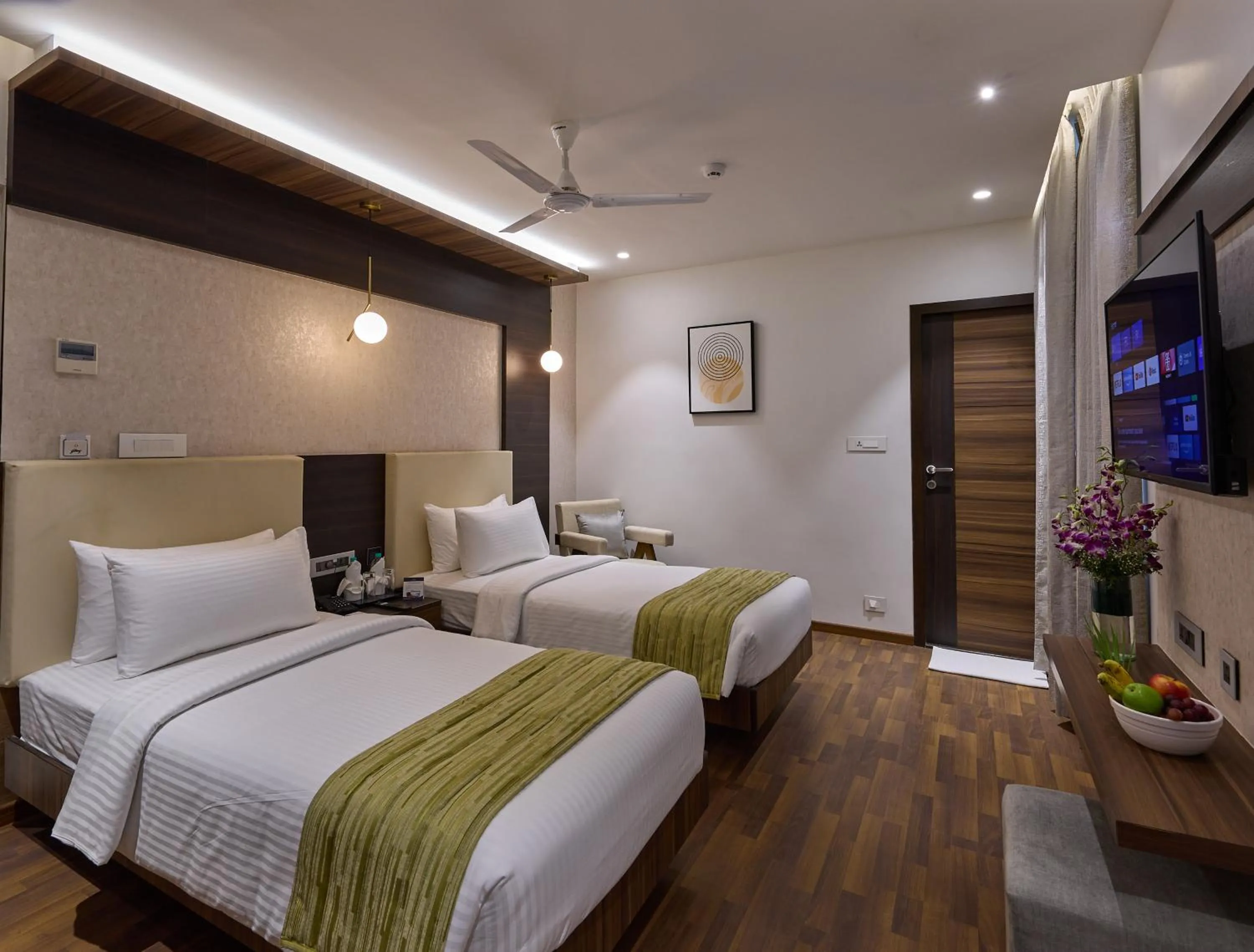 Bedroom, Bed in Grand Continent Hosur A Sarovar Portico Affiliate Hotel