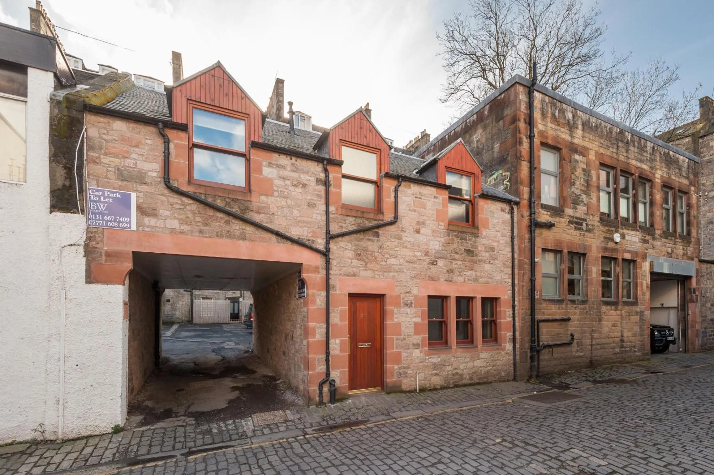 Property building in City Retreat Edinburgh ApartHotels