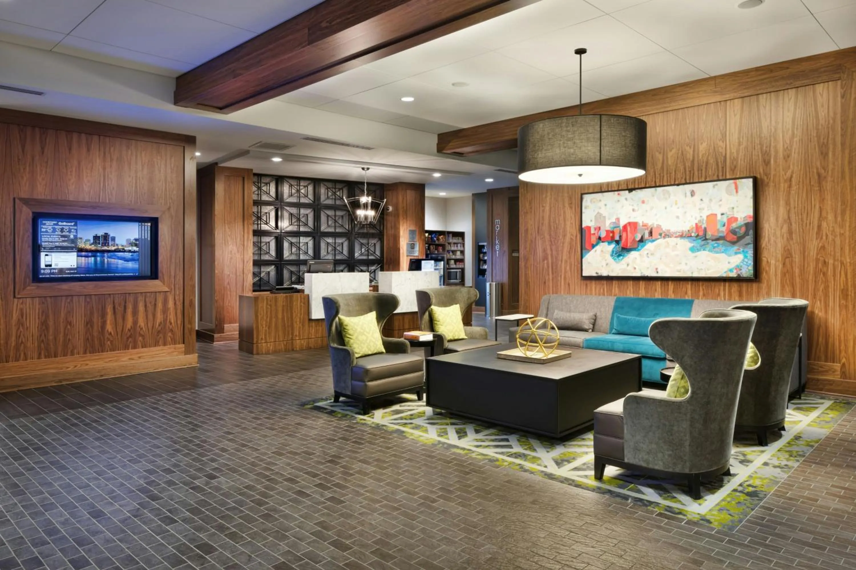 Lobby or reception in Residence Inn by Marriott Richmond Downtown