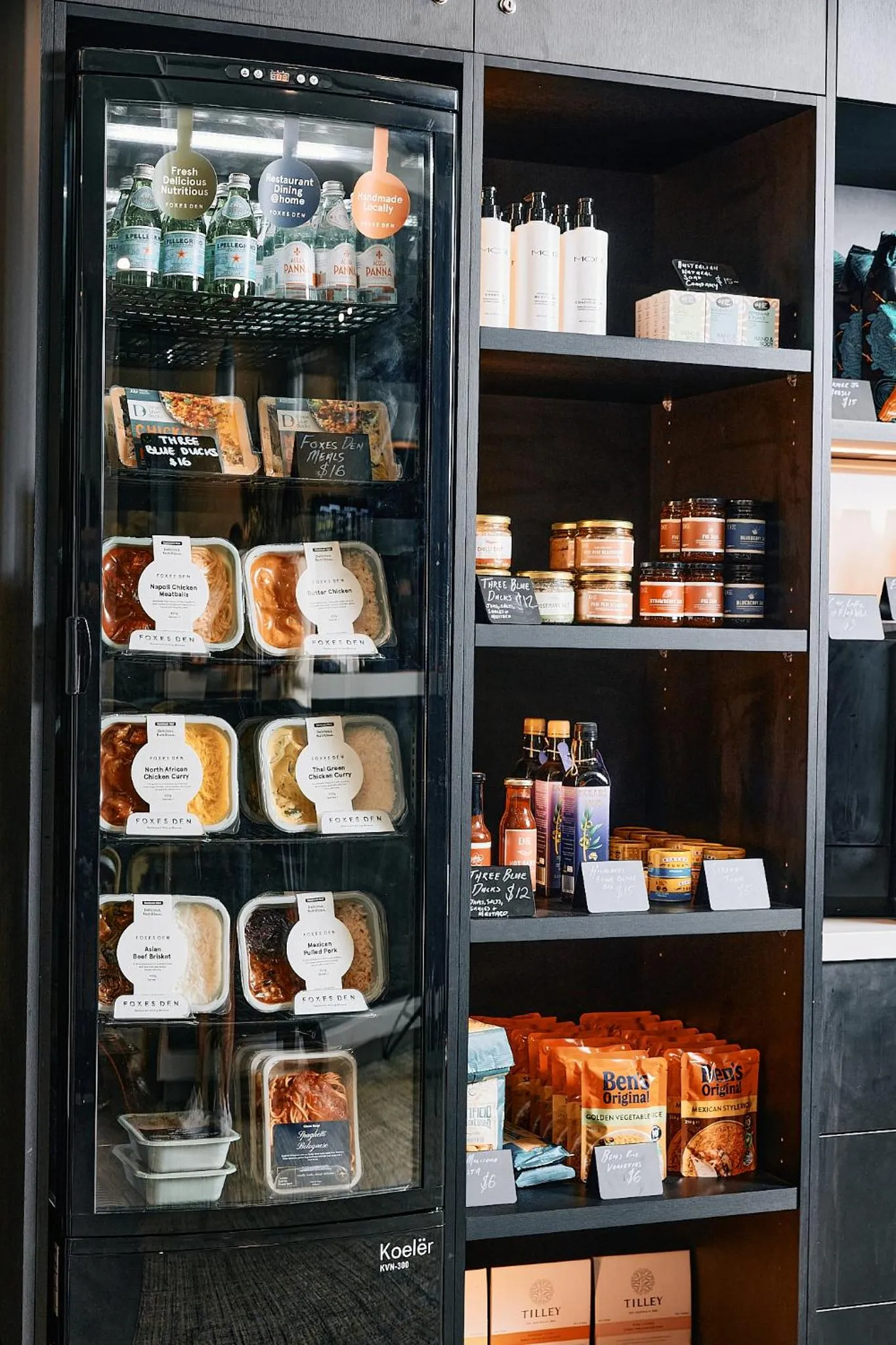 Shopping Area in Quest Melbourne Airport