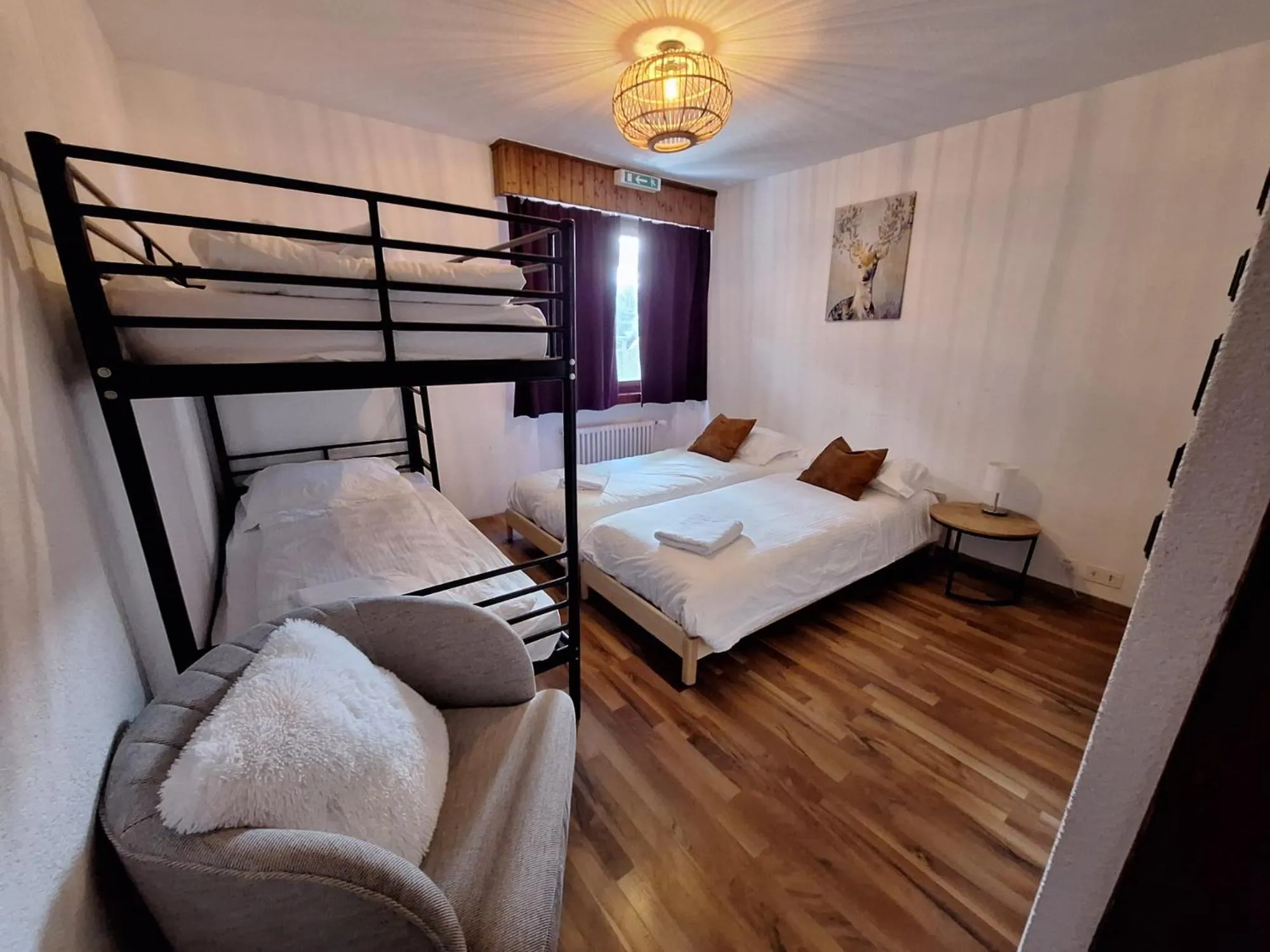 Bed in Auberge de l'Ours