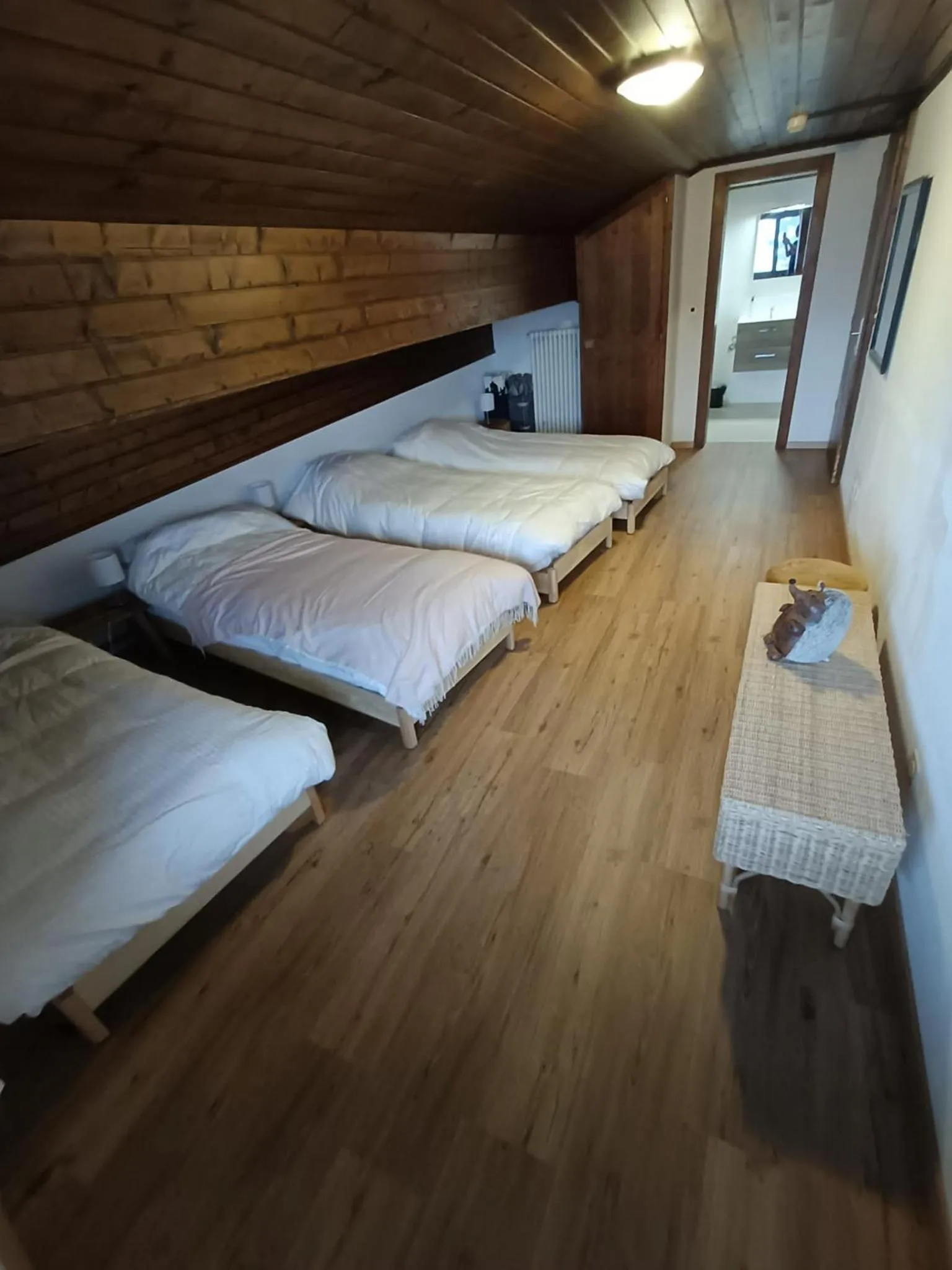 Bed in Auberge de l'Ours