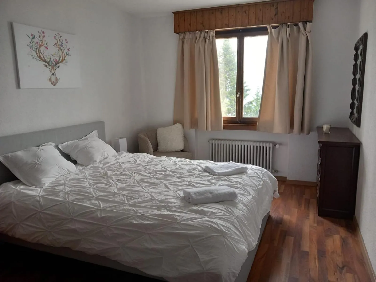 Bed in Auberge de l'Ours