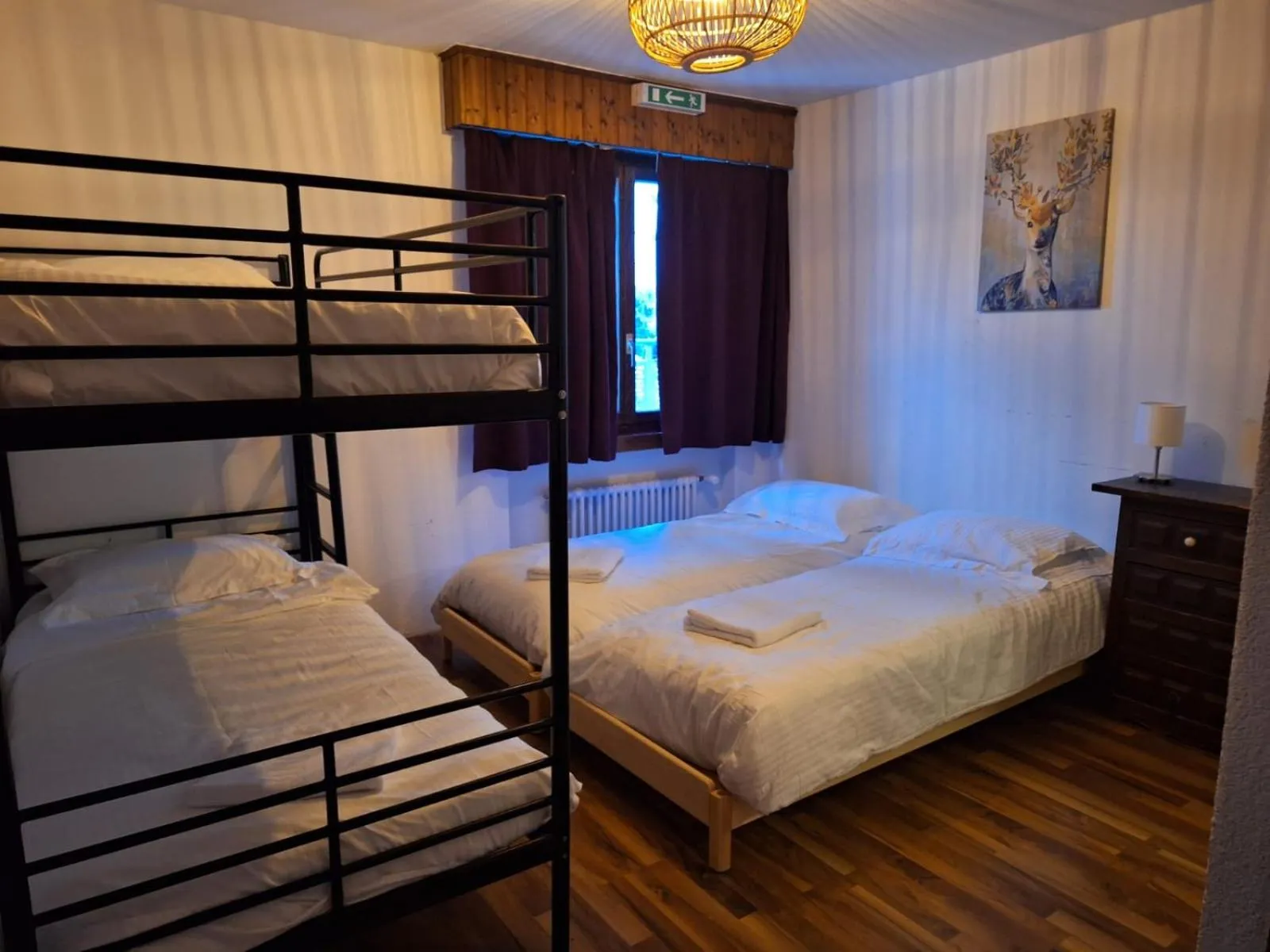 Bed in Auberge de l'Ours