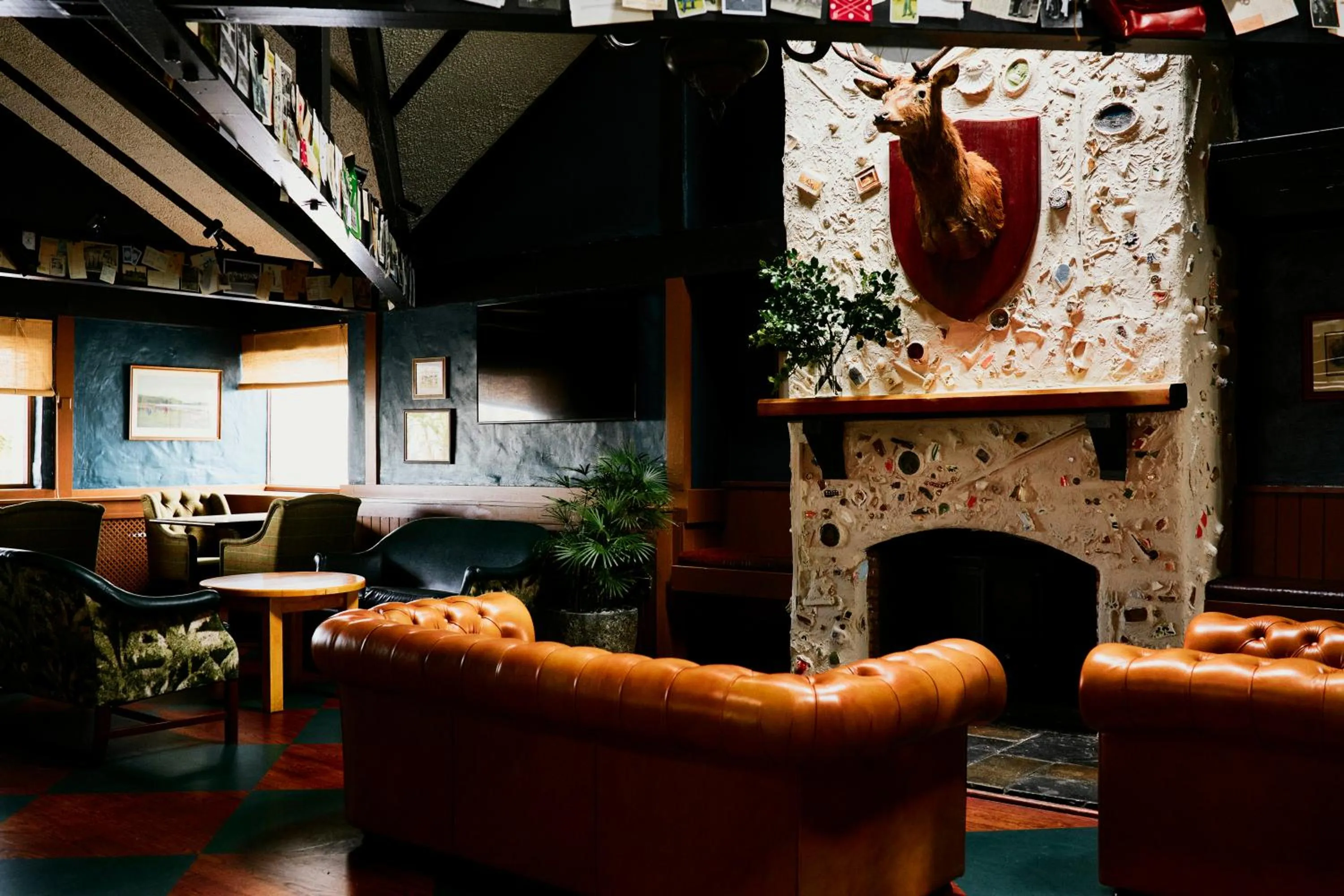 Seating area in Slieve Donard