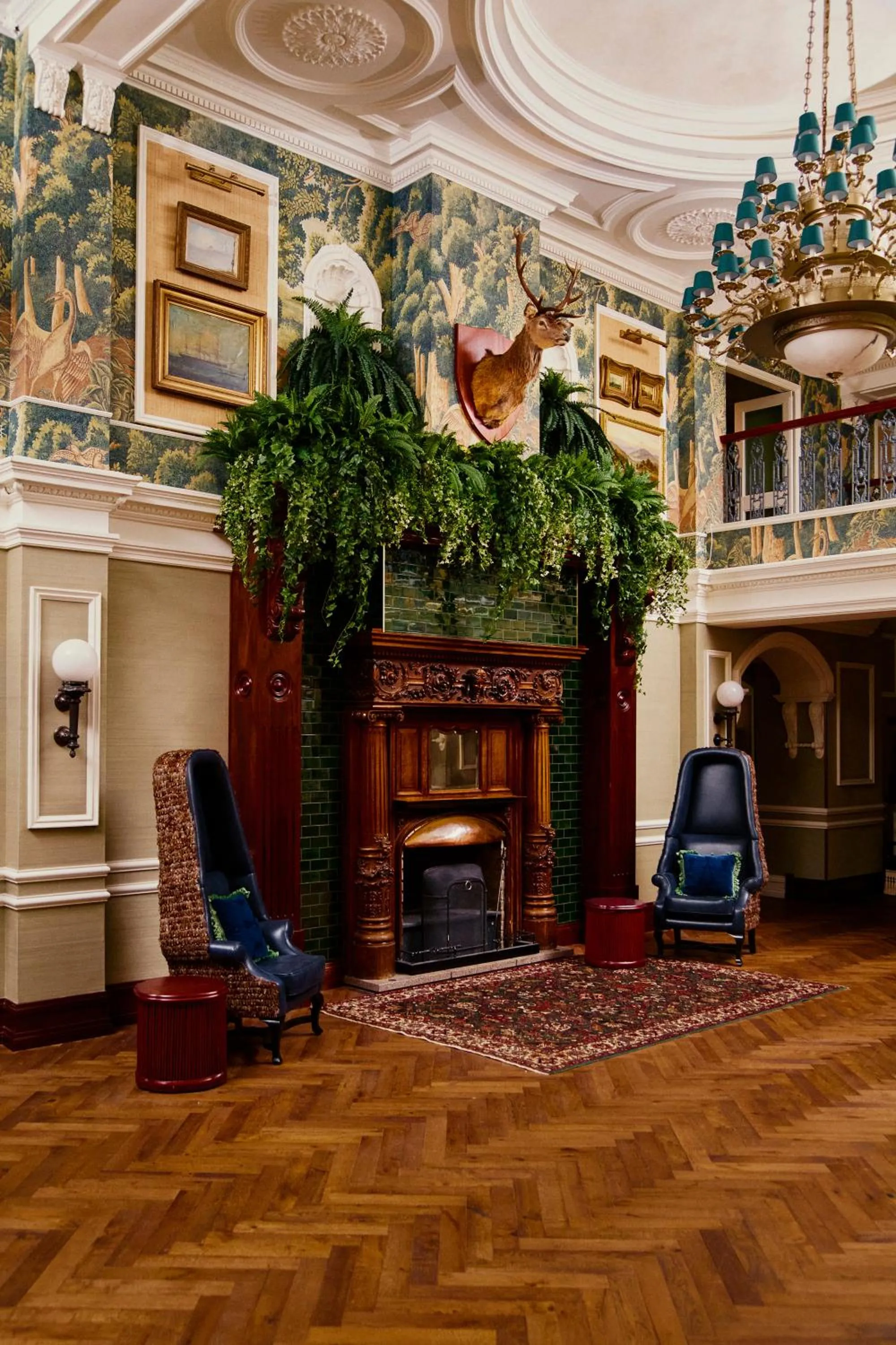 Seating area in Slieve Donard