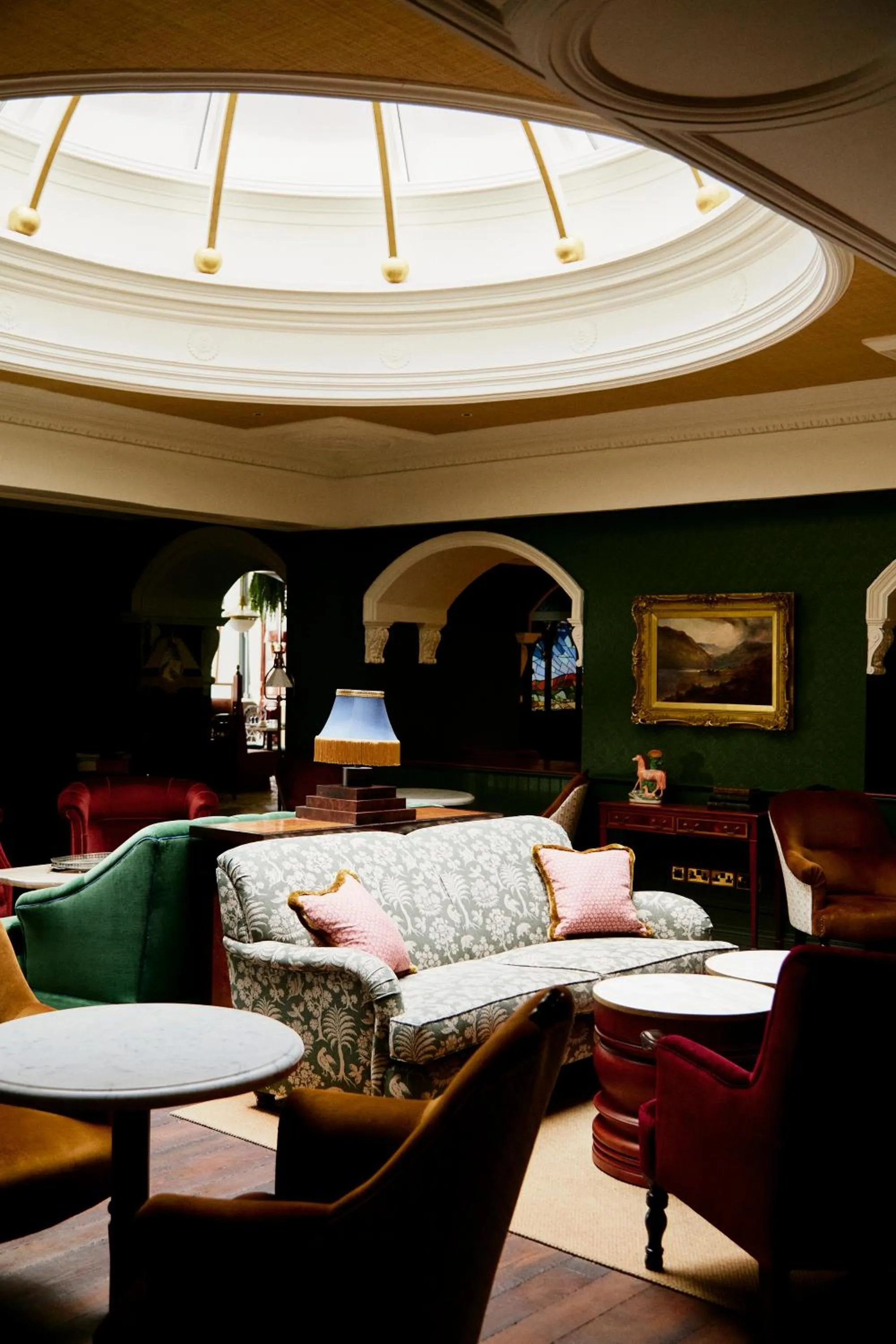 Seating area in Slieve Donard